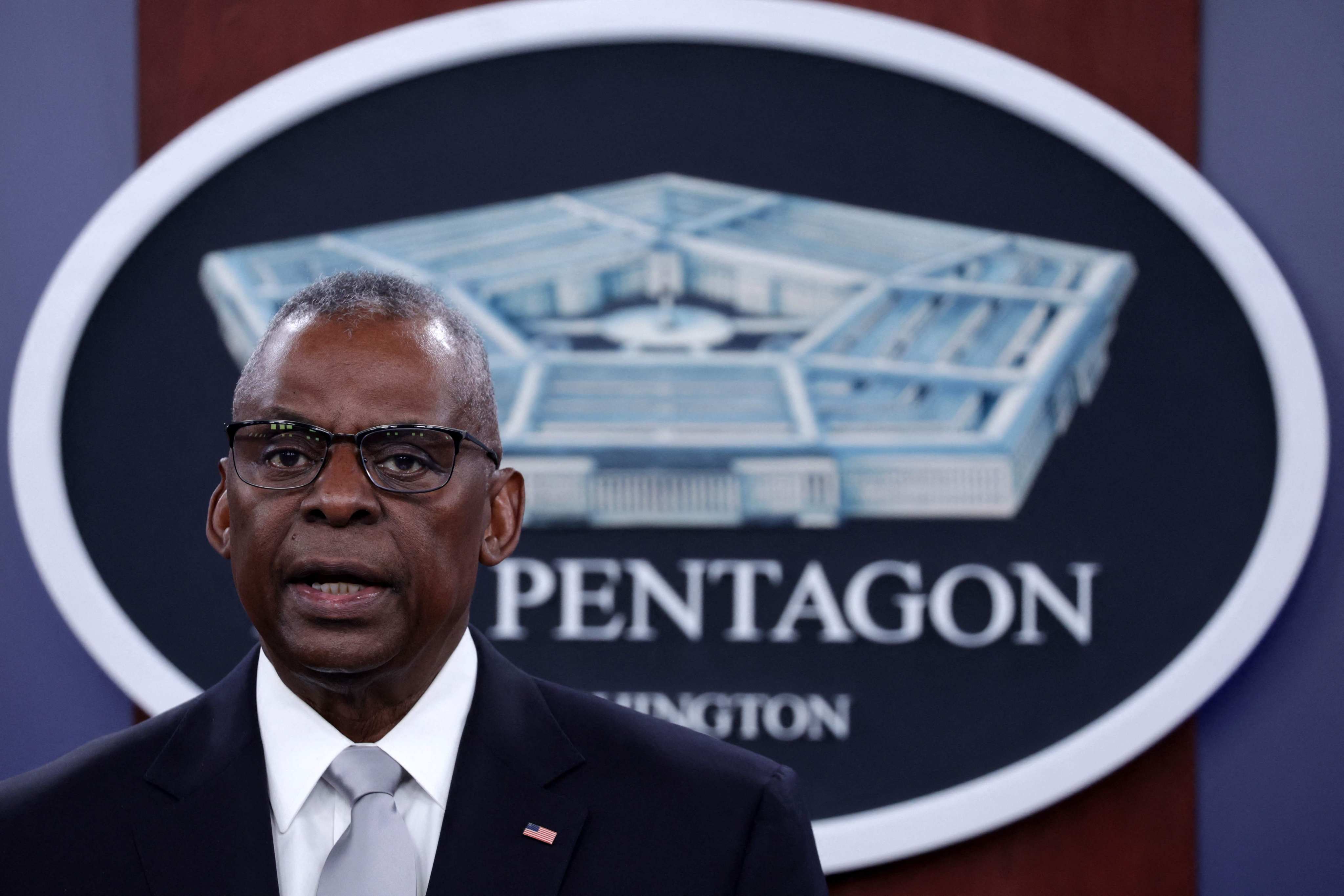 US Secretary of Defence Lloyd Austin earlier this month. Photo: AFP