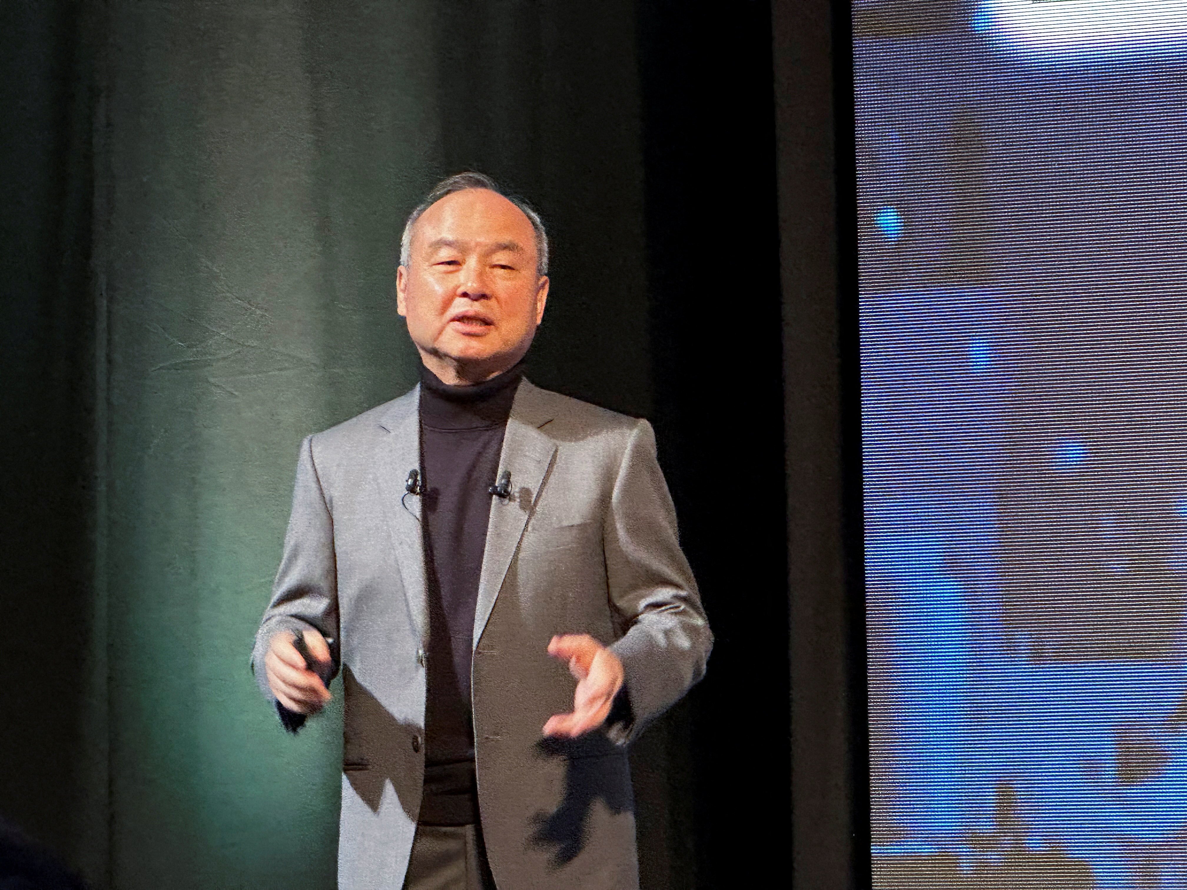 SoftBank CEO Masayoshi Son has boosted his wealth on the back of a rally in UK chip designer Arm’s shares. Photo: Reuters