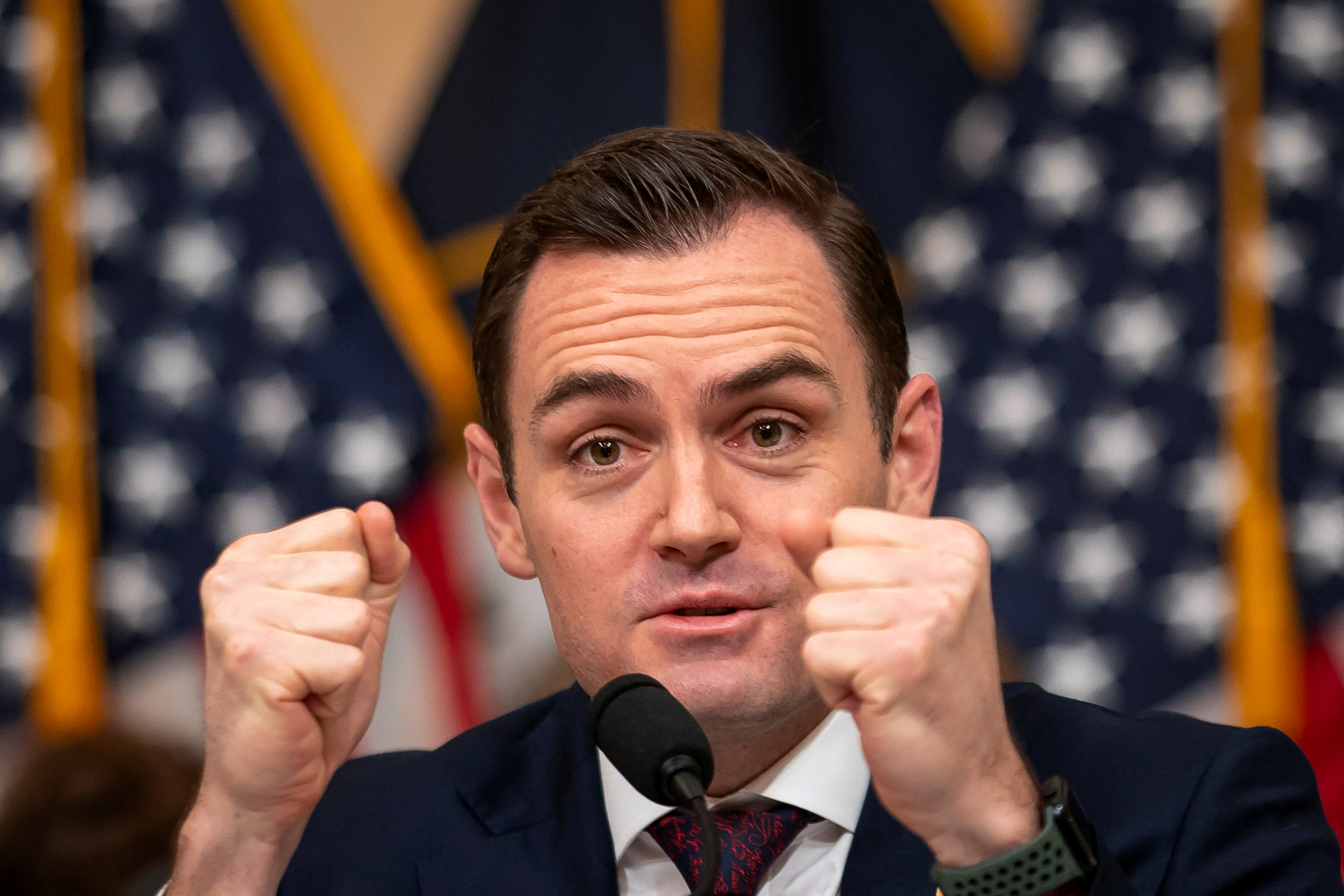 Mike Gallagher’s delegation is expected to meet Taiwan’s next leader, William Lai. Photo: Reuters