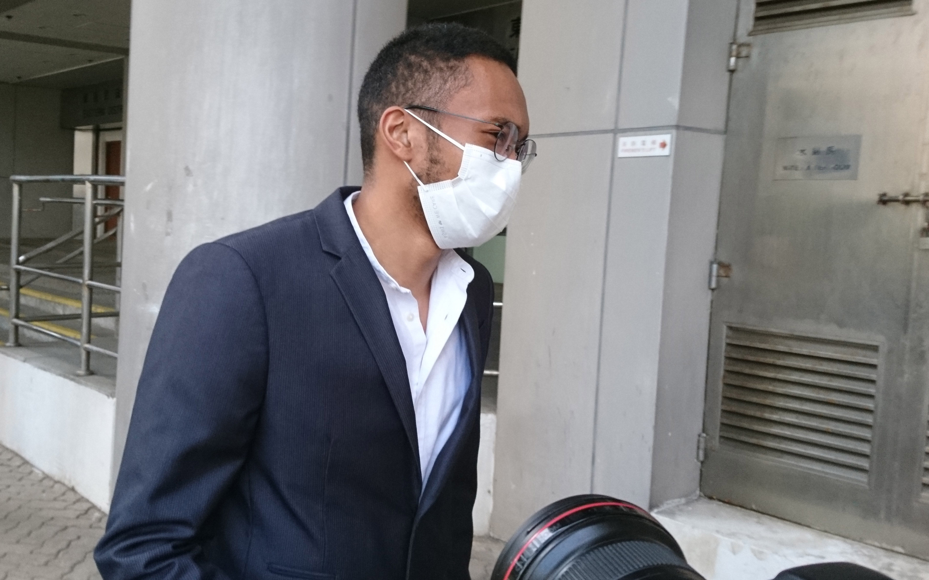 Hong Kong footballer Brian Fok secured bail pending trial on five bribery and illegal gambling charges. Photo: Brian Wong