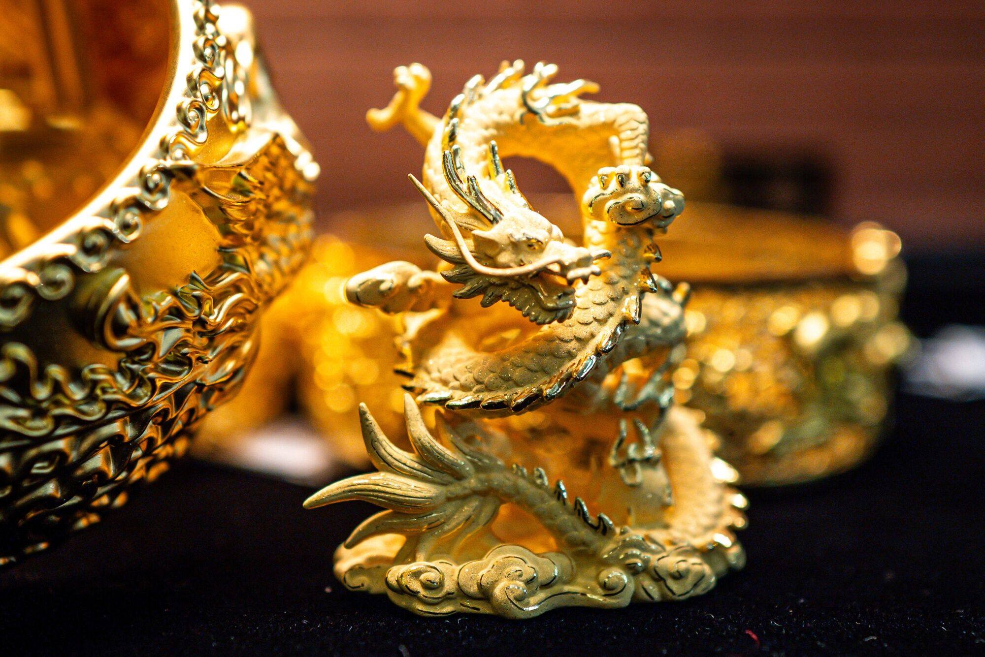 Gold has gained popularity among Chinese investors keen on preserving their wealth. Photo: Bloomberg