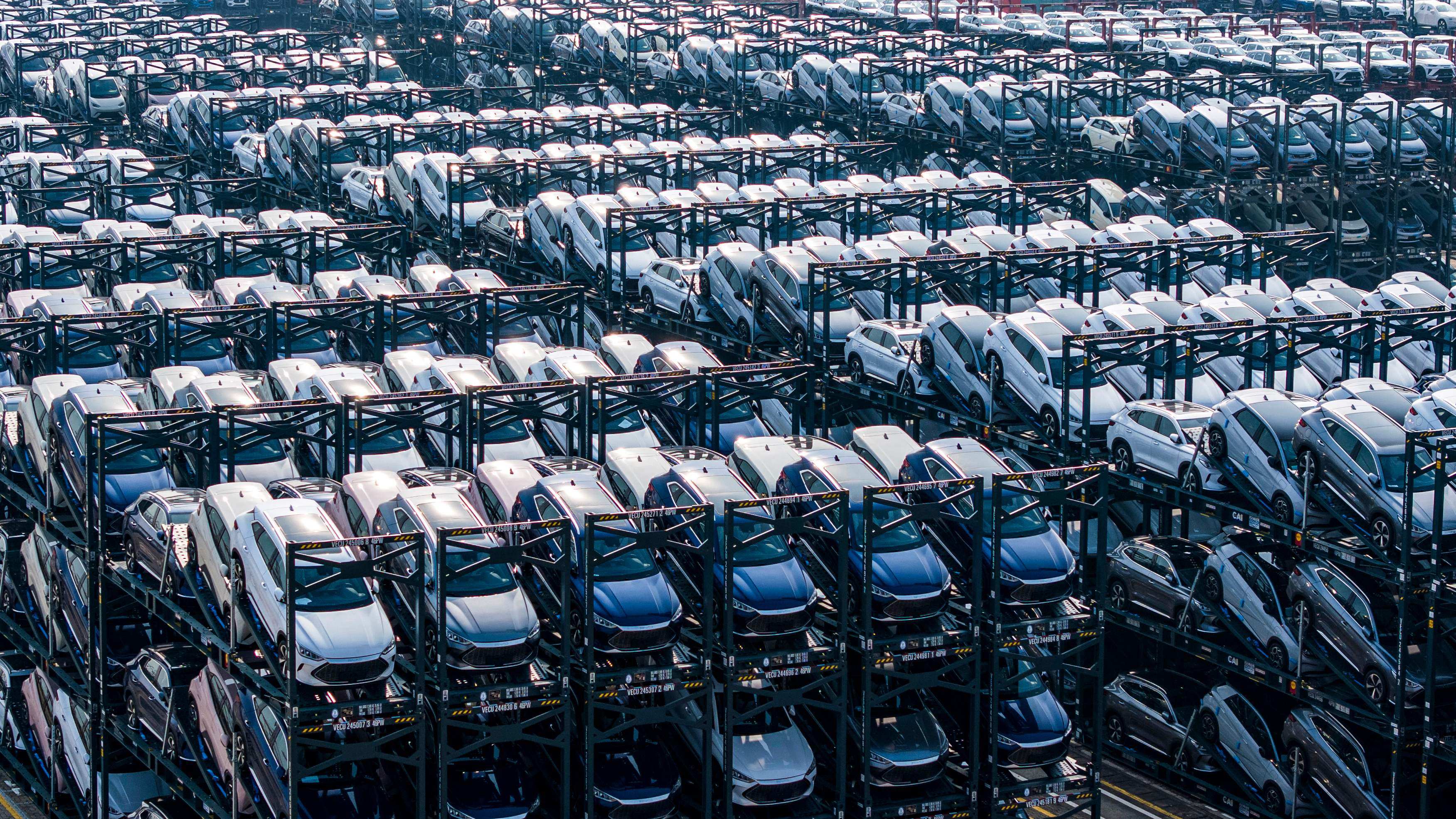 China has become the world’s top auto exporter, with electric vehicles making up an enormous share of the outlays. Photo: AFP