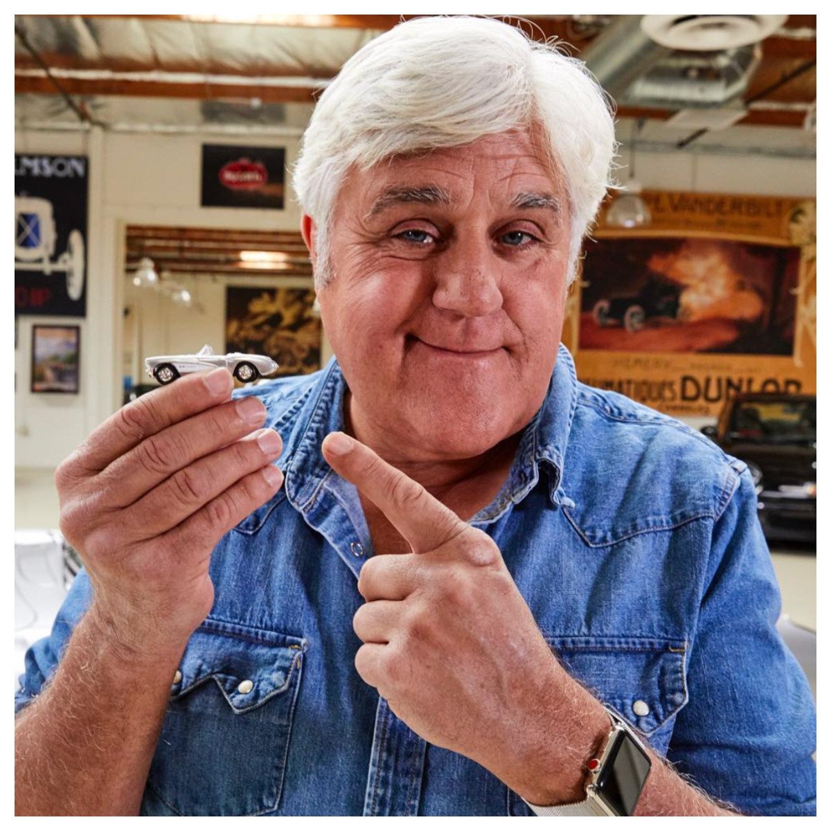 Jay Leno’s passion is for cars with a story to tell. Photo: @ jaylenosgarage/Instagram