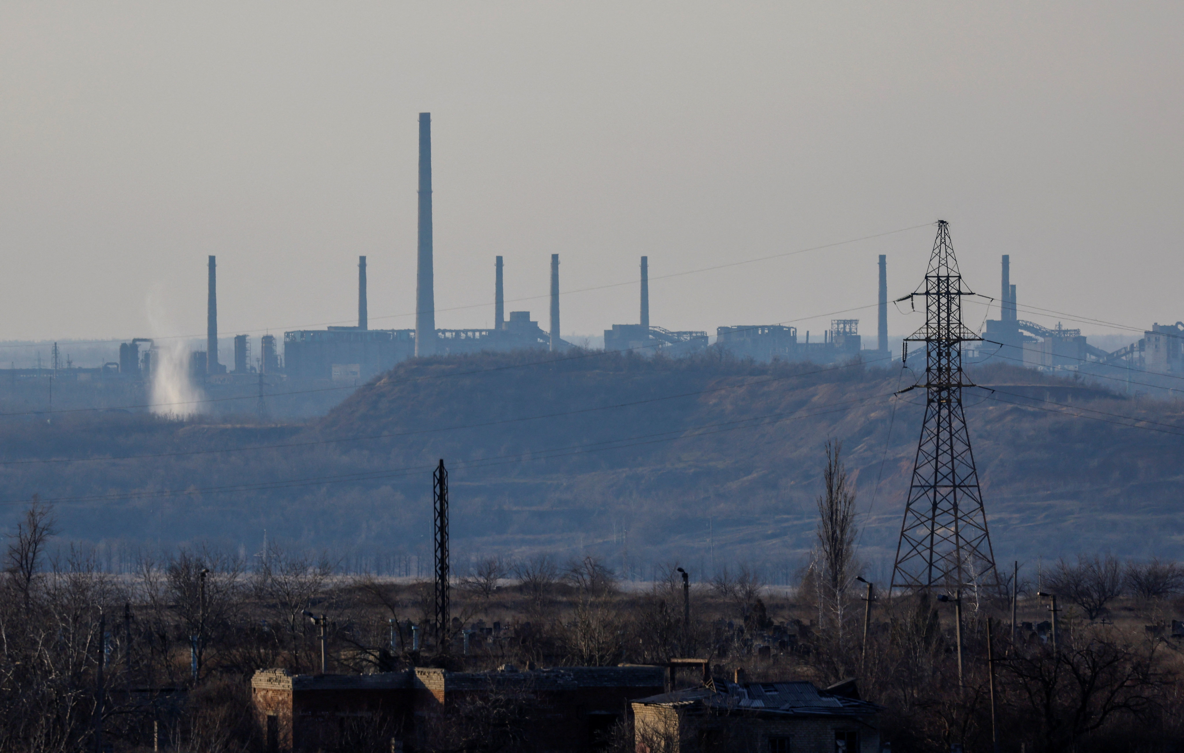 Capturing Avdiivka is key to Russia’s aim of securing full control of the two provinces that make up the industrial Donbas region. Photo: Reuters