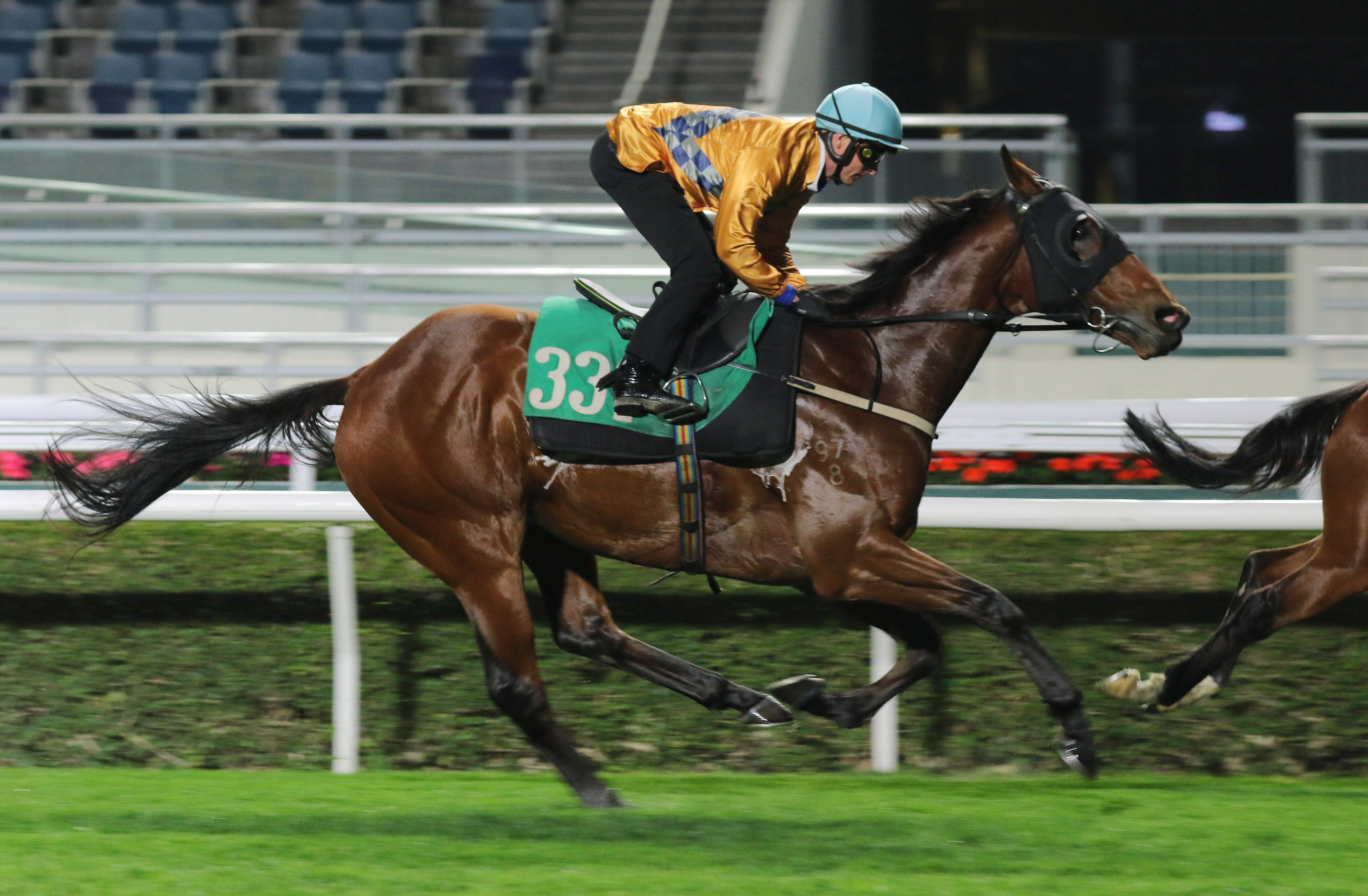 Global Harmony trials under Zac Purton earlier this month. Photos: Kenneth Chan