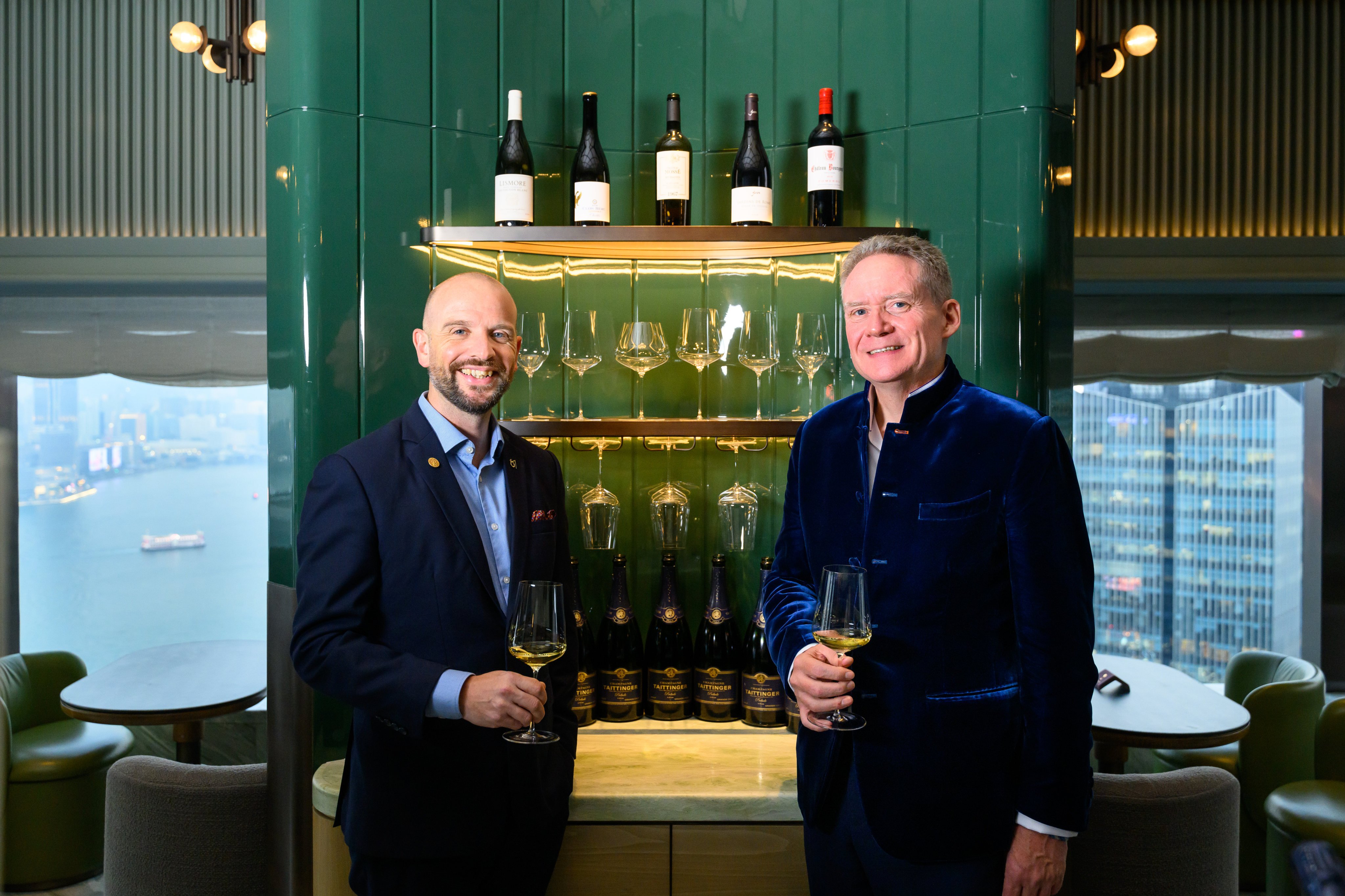 International wine club 67 Pall Mall has opened its first membership programme in Hong Kong, and for an annual fee of US$1,900, members can access high-end events and tastings in the city. Master of Wine Richard Hemming (left) with 67 Pall Mall CEO and founder Grant Ashton. Photo: 67 Pall Mall
