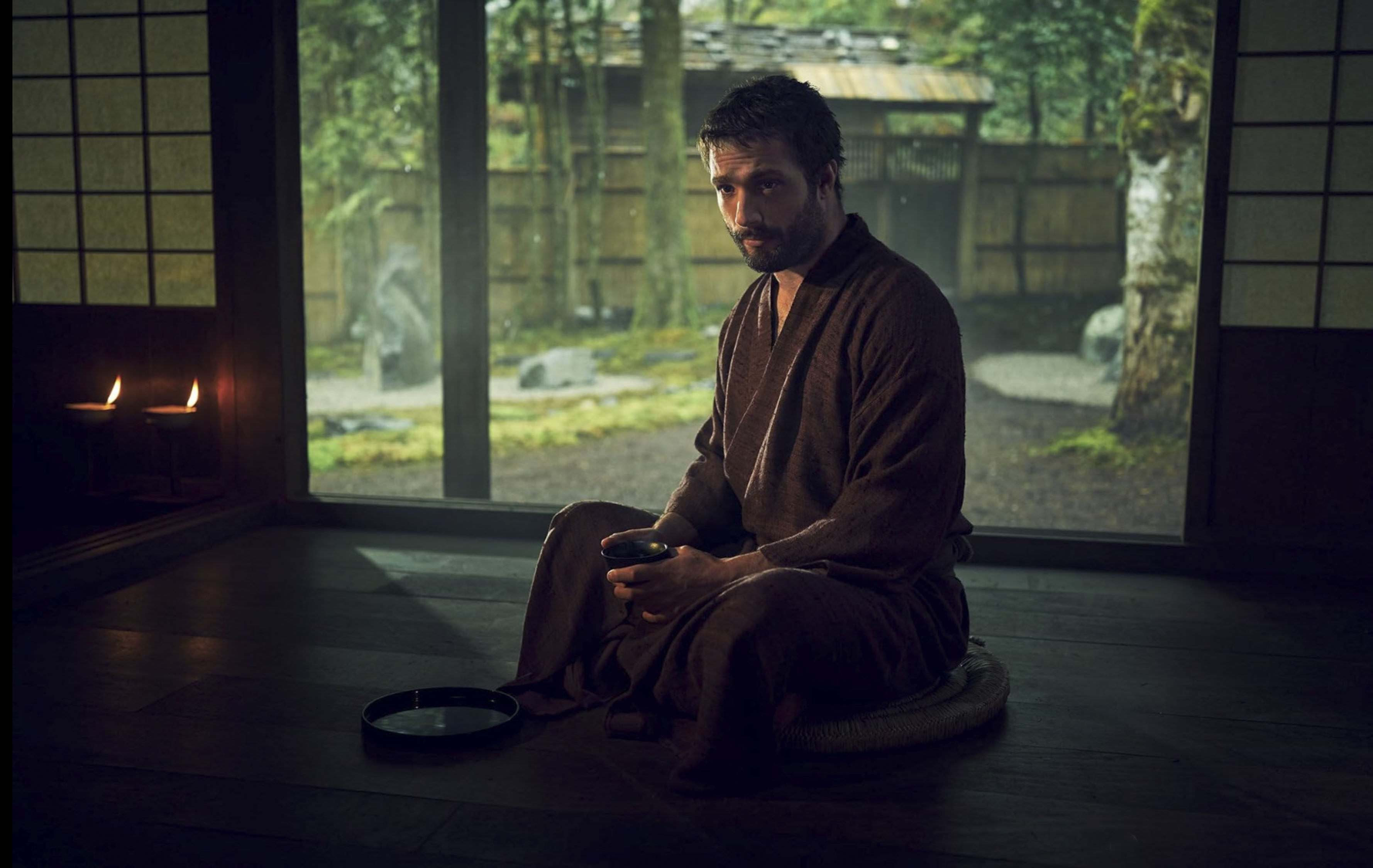 Cosmo Jarvis as Richard Blackthorne in a still from Shōgun (2024). Photo: Disney+