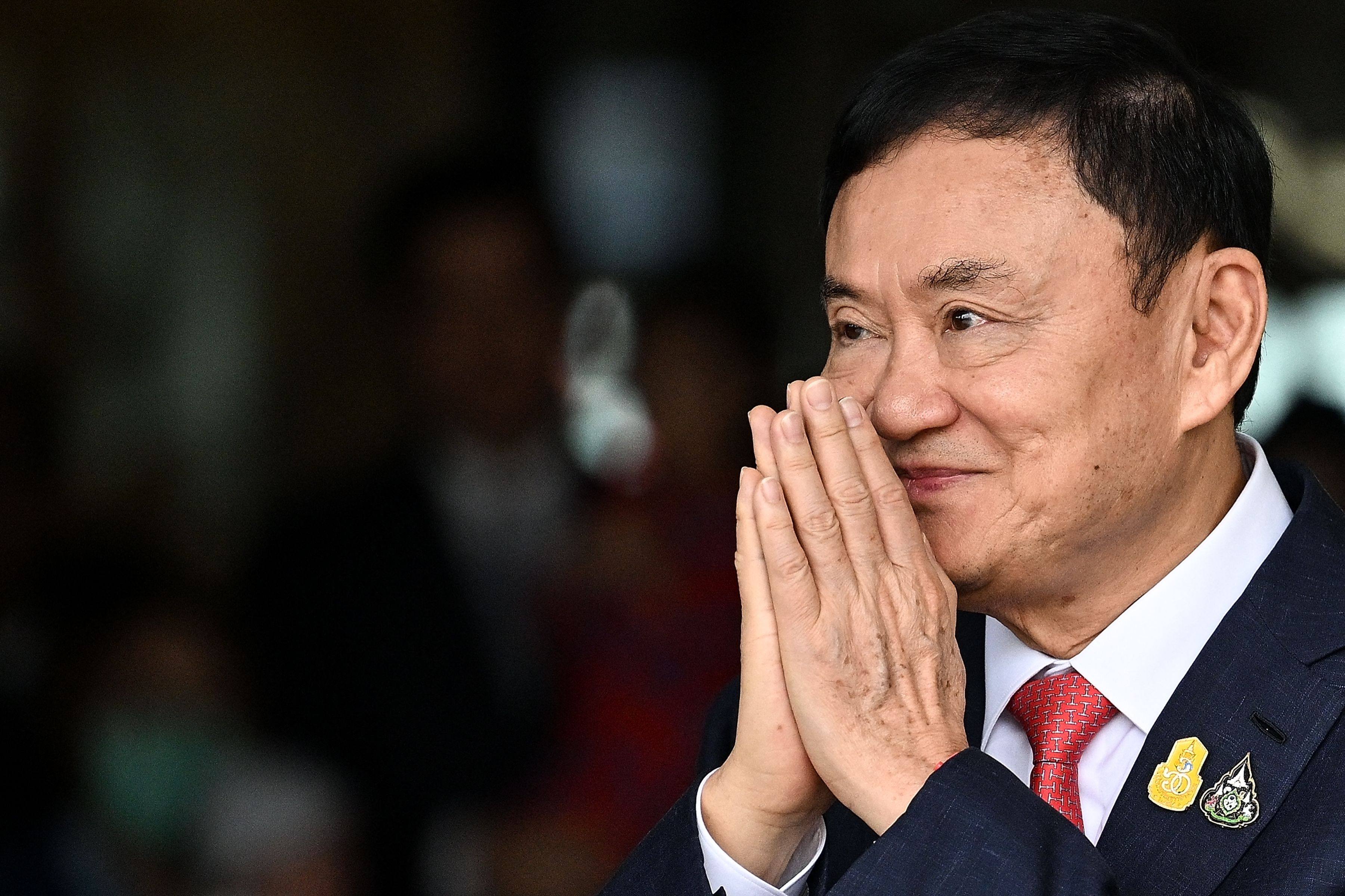 Jailed former Thai PM Thaksin Shinawatra will be released on February 18, the Prime Minister Srettha Thavisin said on Saturday.
Photo: AFP