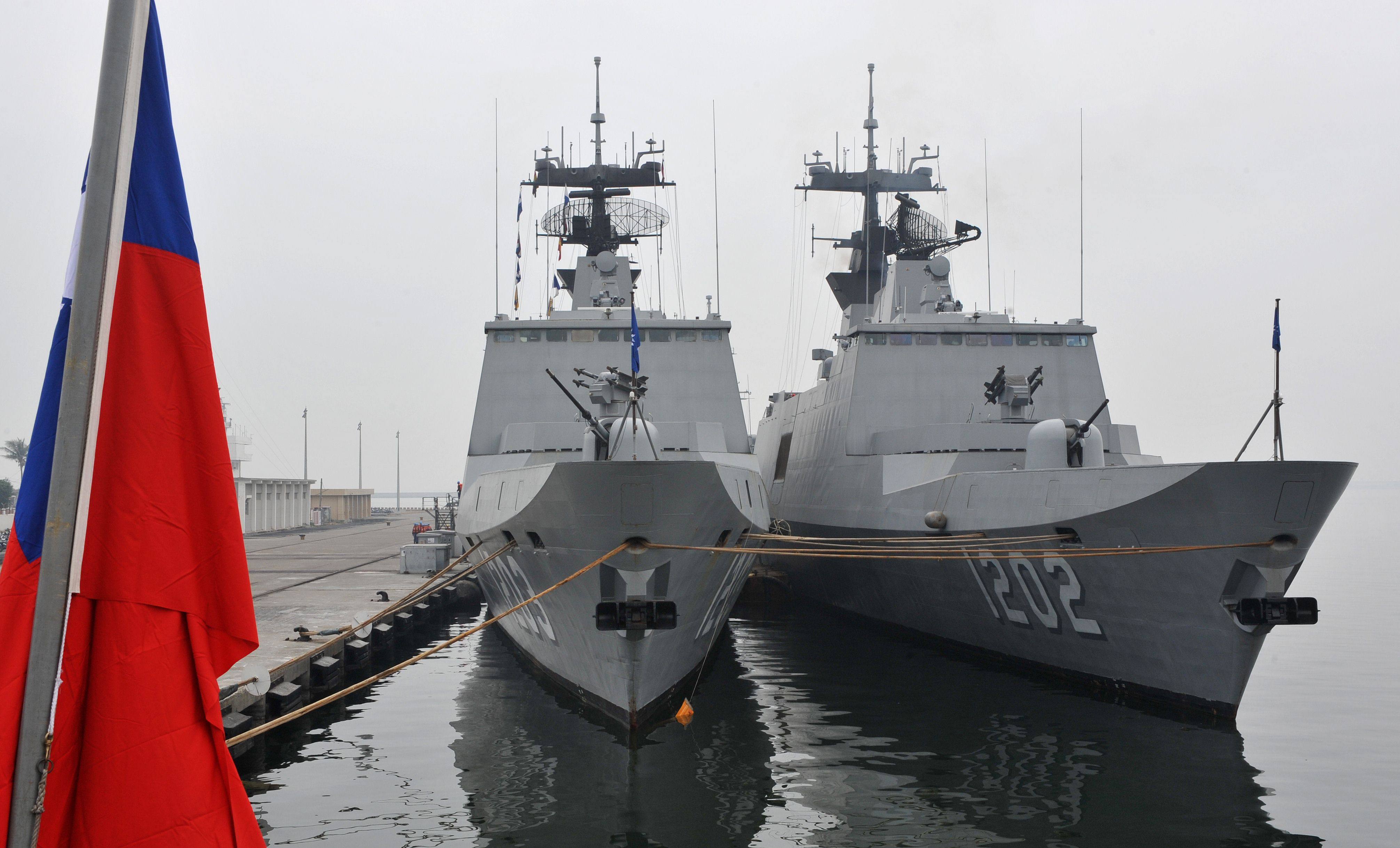Taiwan has six French-made Lafayette-class frigates bought under a 1991 deal. Photo: AFP
