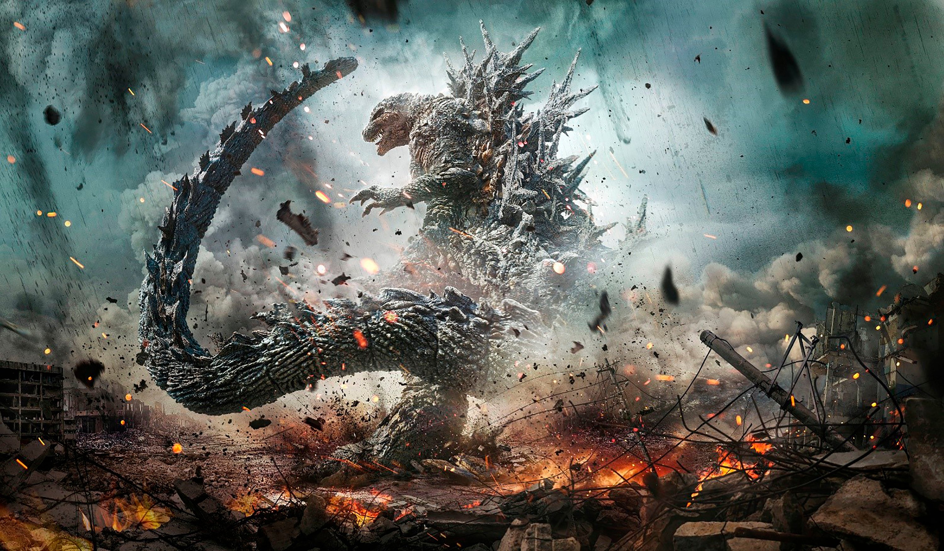 Godzilla Minus One was an unexpected hit when it landed in US cinemas in December 2023, and it has been nominated for best visual effects at the 2024 Oscars. Photo: AP