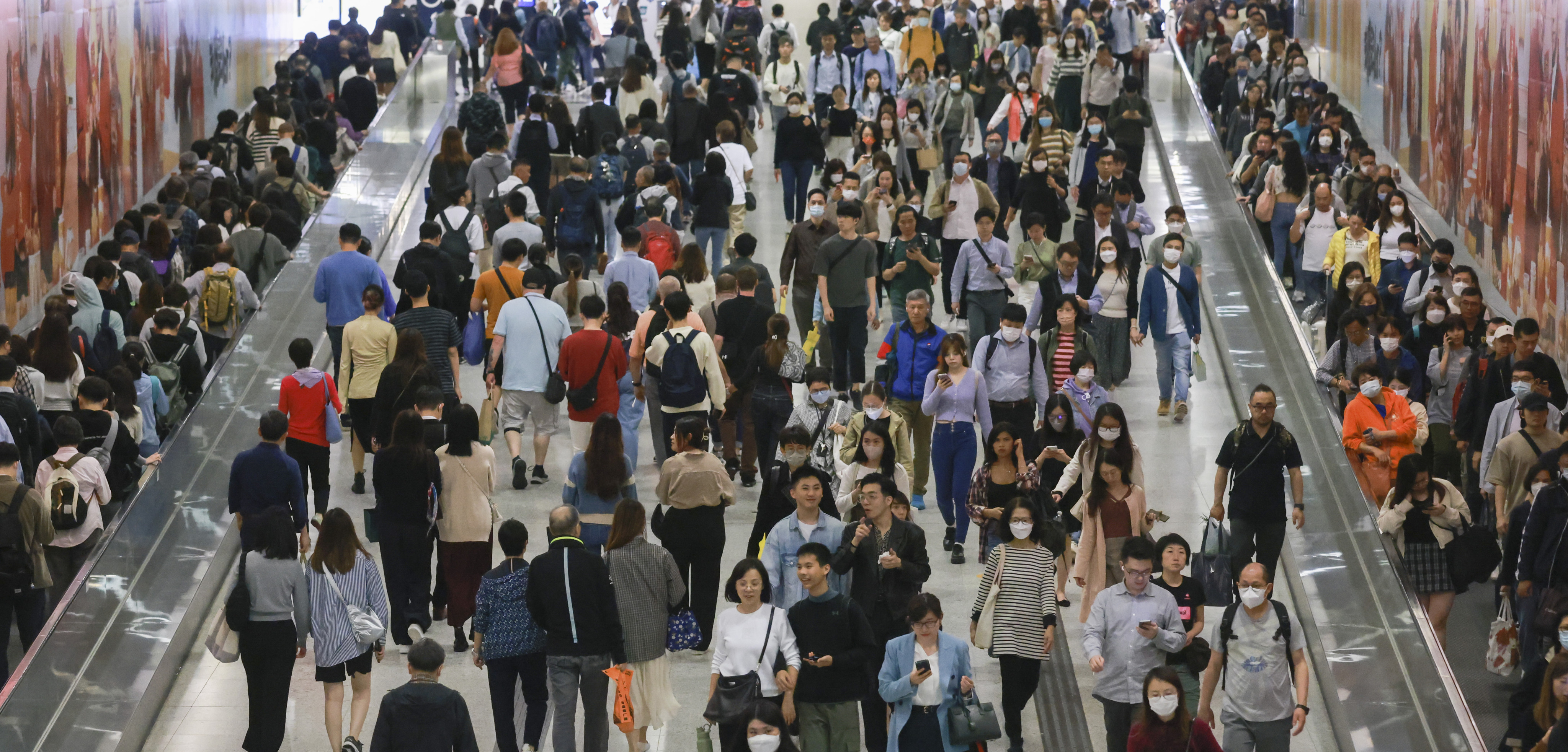 Hong Kong’s population rose for the second year in a row in 2023. Photo: May Tse