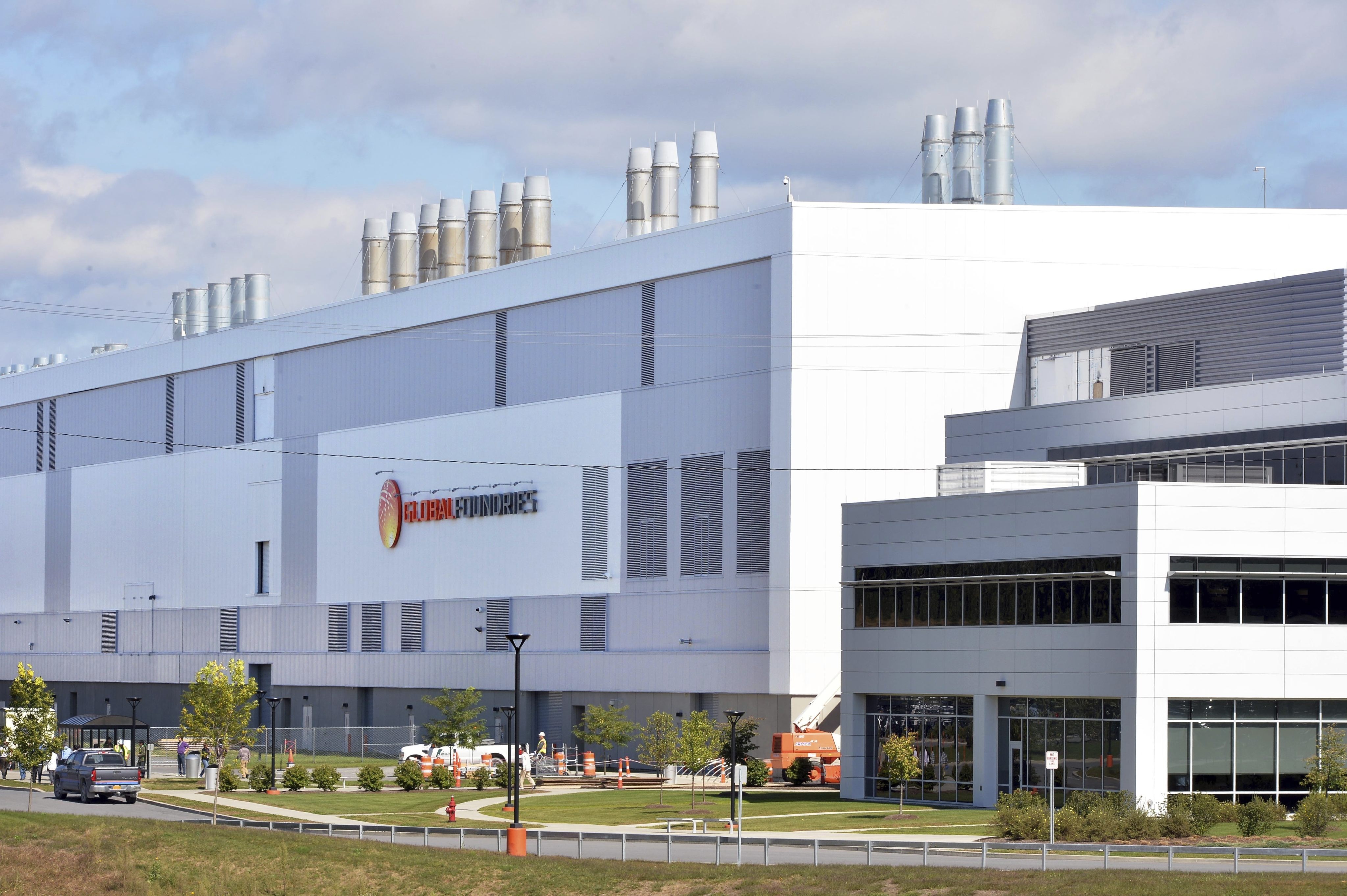The Globalfoundries building in Malta, New York. Photo: The Albany Times Union via AP