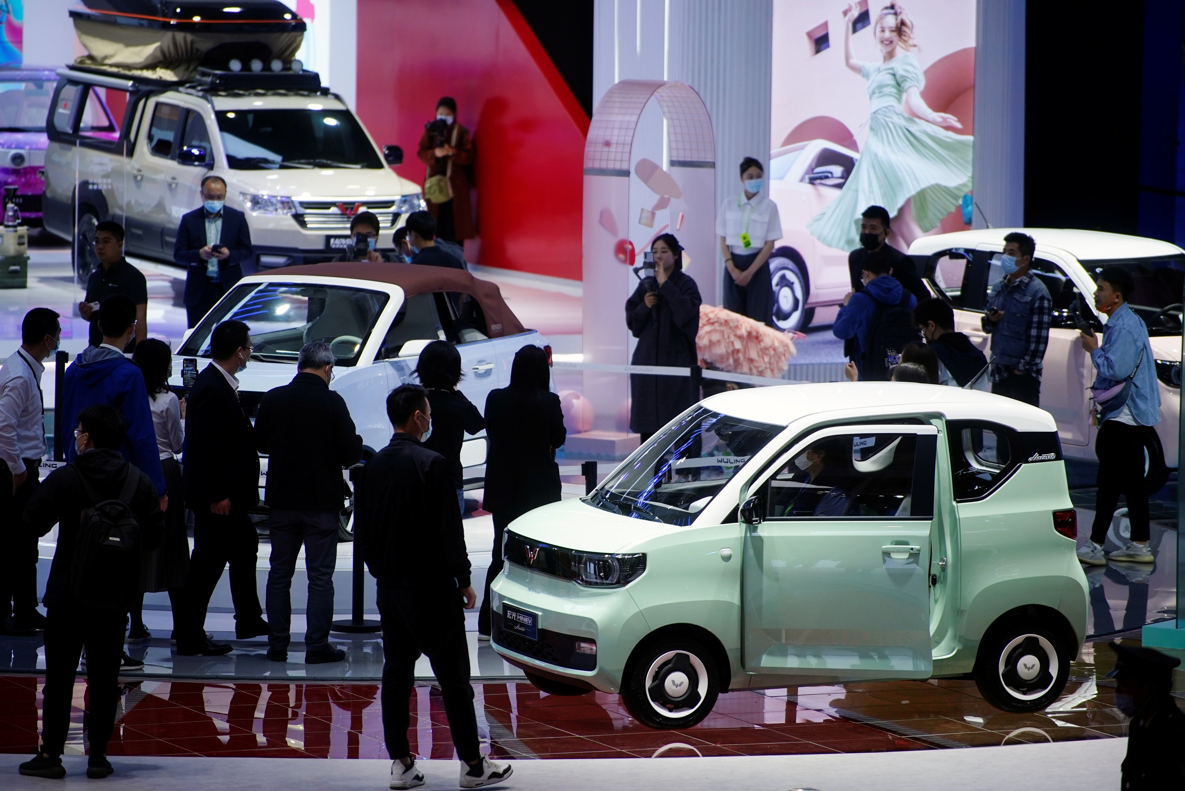 SAIC-GM-Wuling, Changan Automobile and Hozon New Energy Automobile, have this week cut prices of budget models. Photo: Reuters  