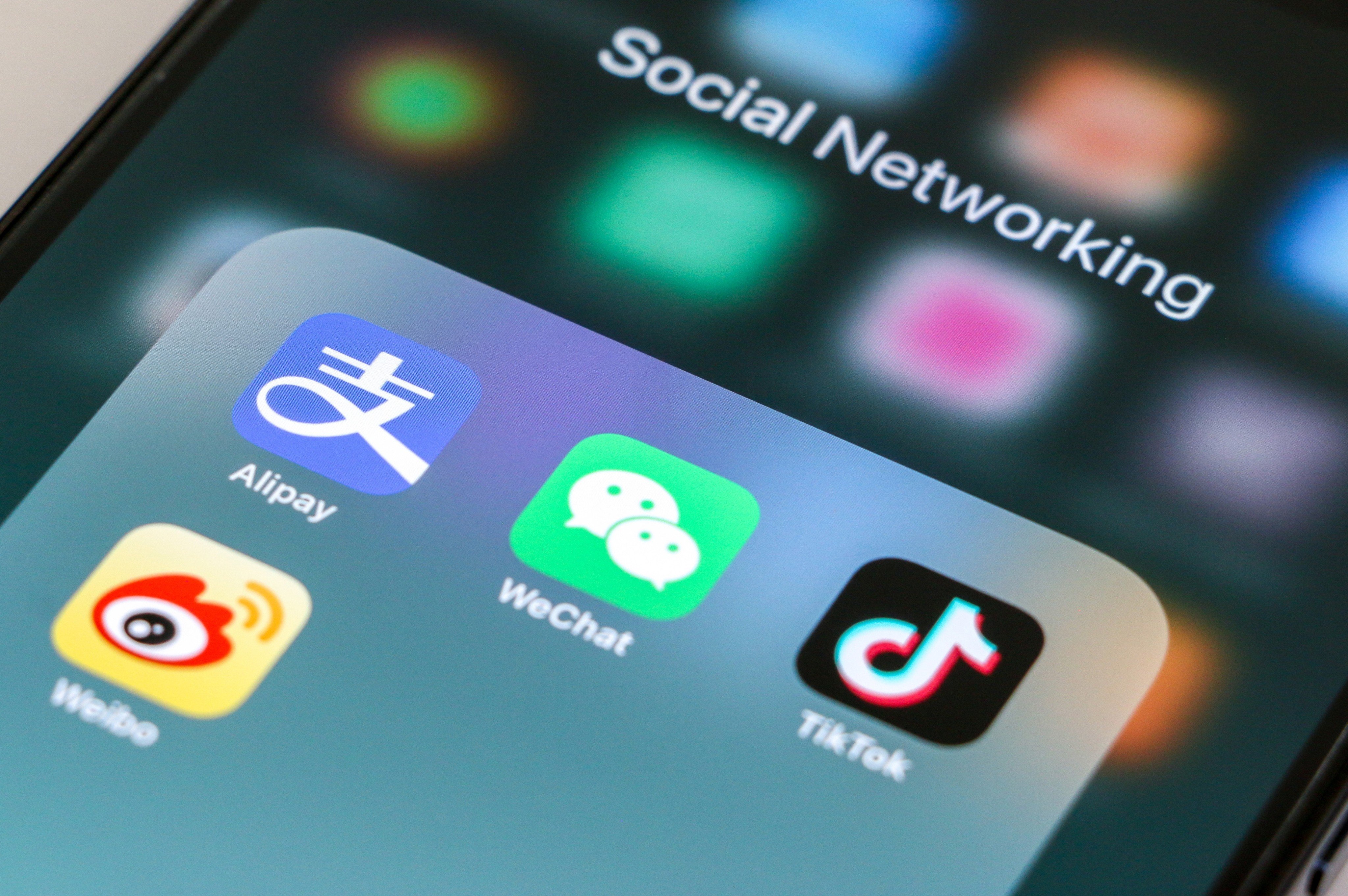 Tencent and ByteDance each had two apps in the top five during Lunar New Year. Photo: Shutterstock