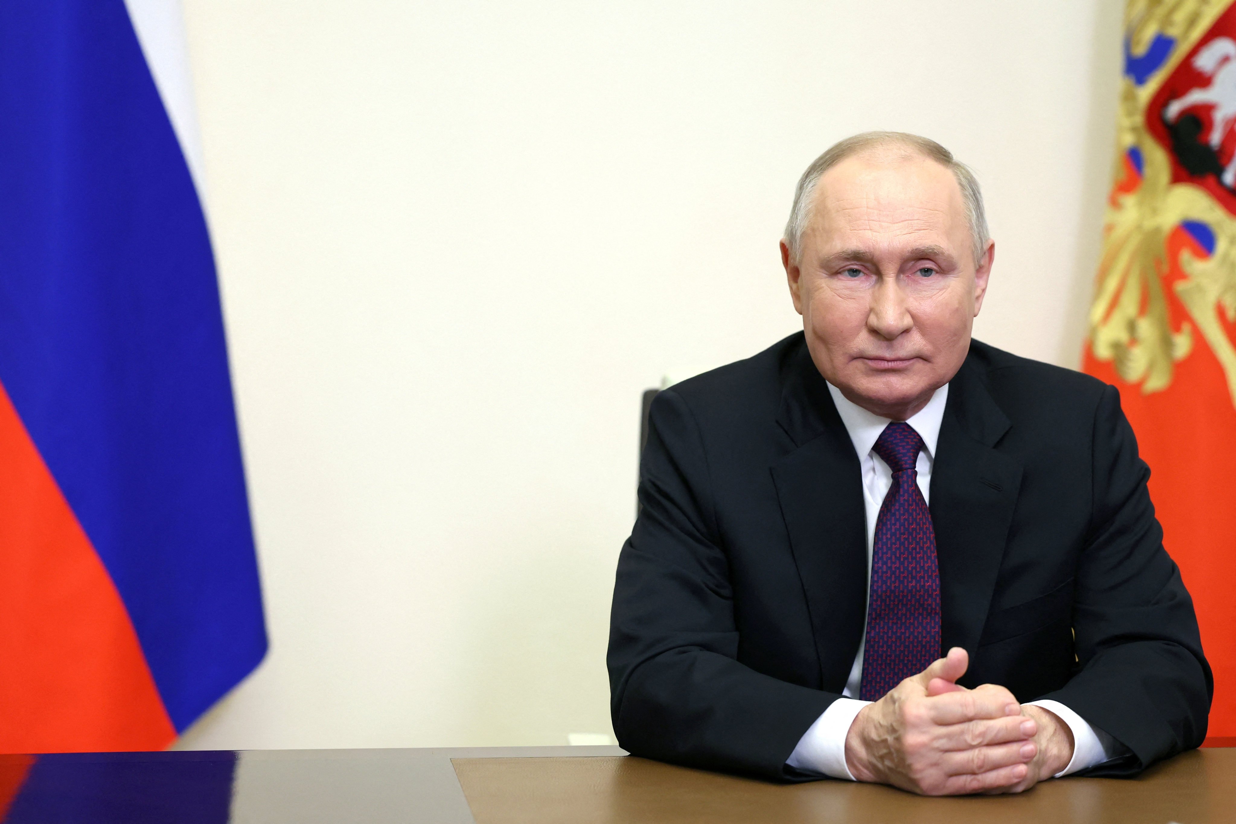 Russian President Vladimir Putin has ordered foreign companies leaving the Russian market to sell their assets for half of their value and to pay a portion of the proceeds to the state. Photo: via Reuters