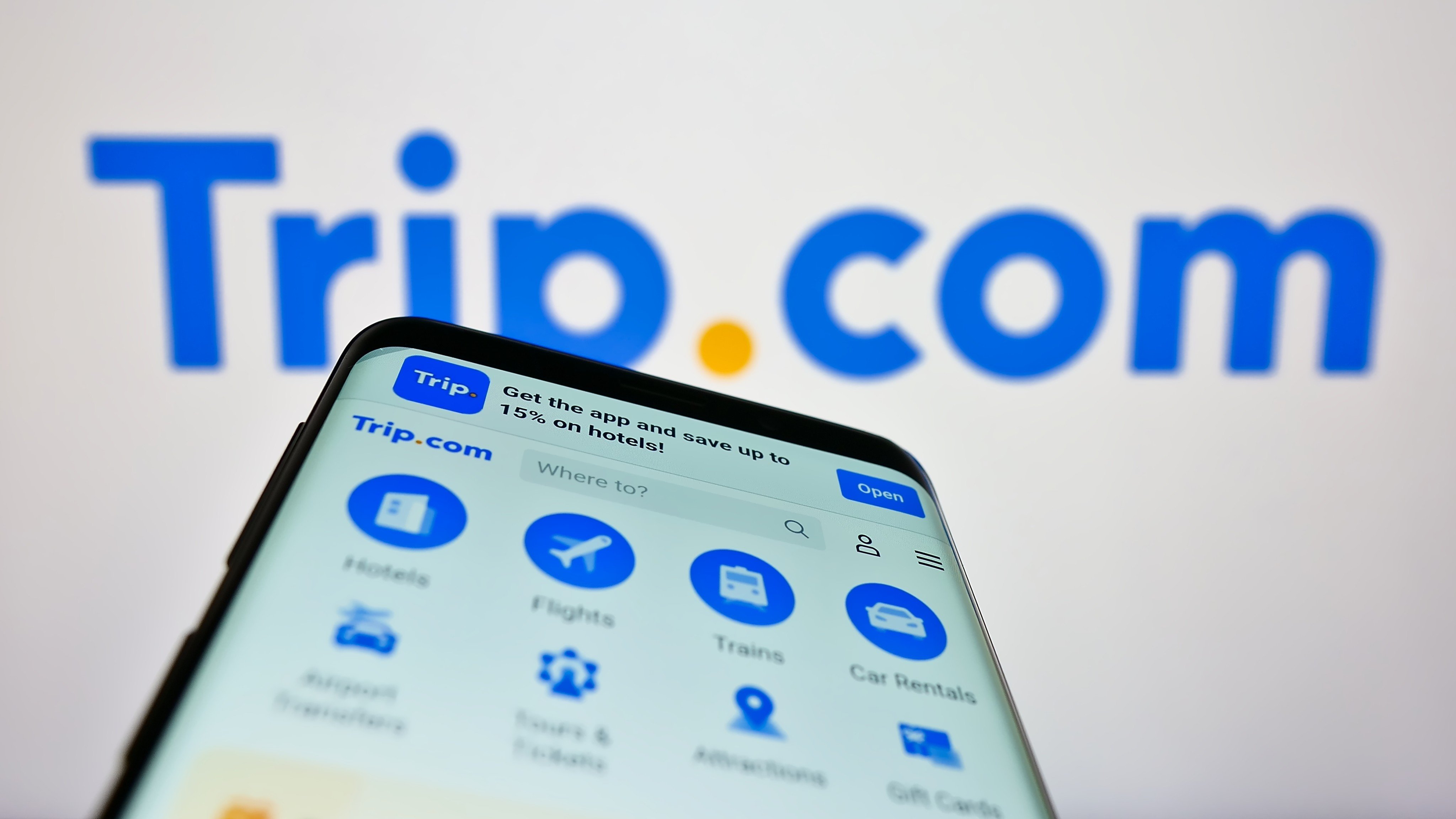 Trip.com’s earnings were boosted by China’s reopening that led to increasing travel demand throughout the year. Photo: Shutterstock
