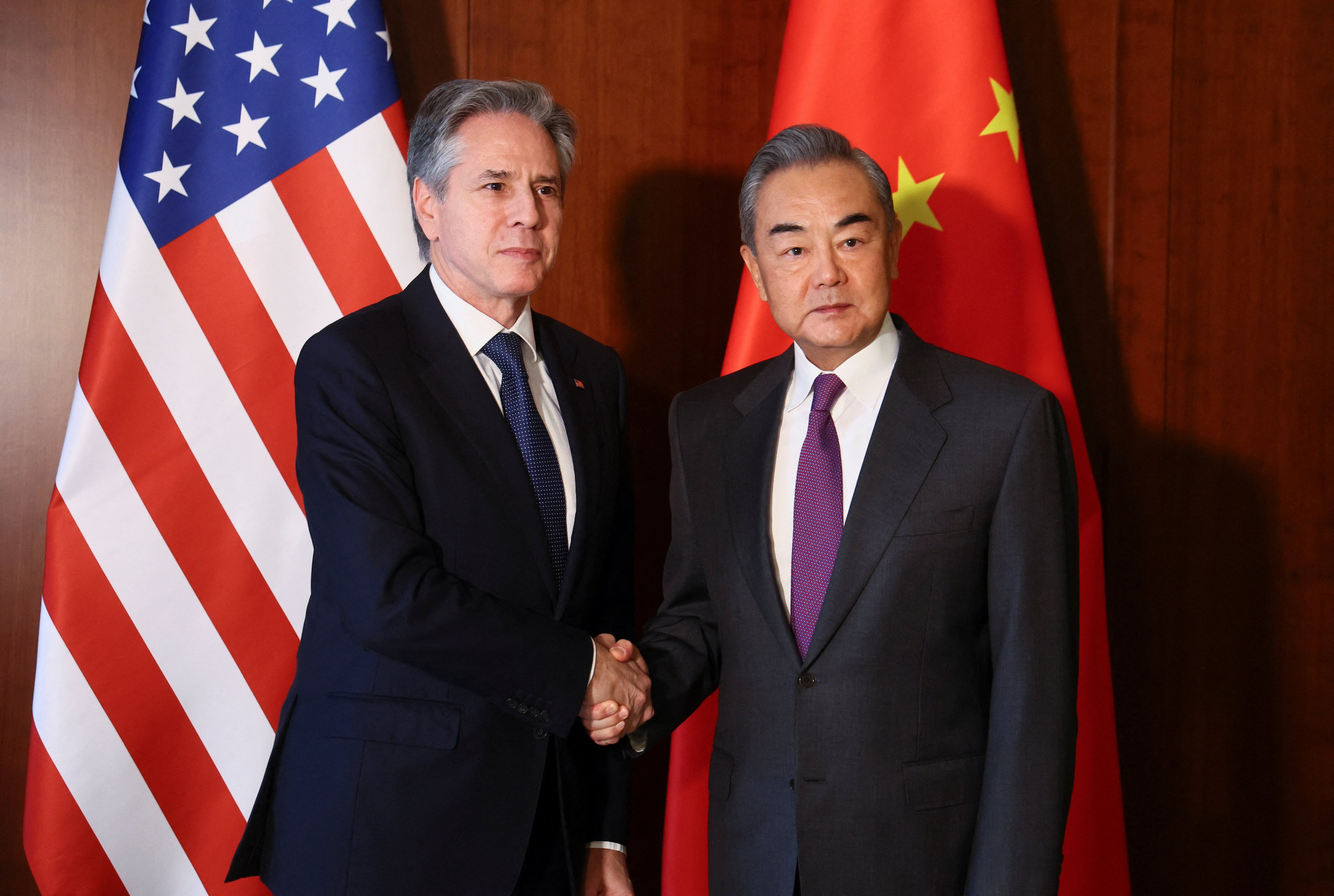 US Secretary of State Antony Blinken met Chinese Foreign Minister Wang Yi on February 16 during the Munich Security Conference. Photo: Reuters