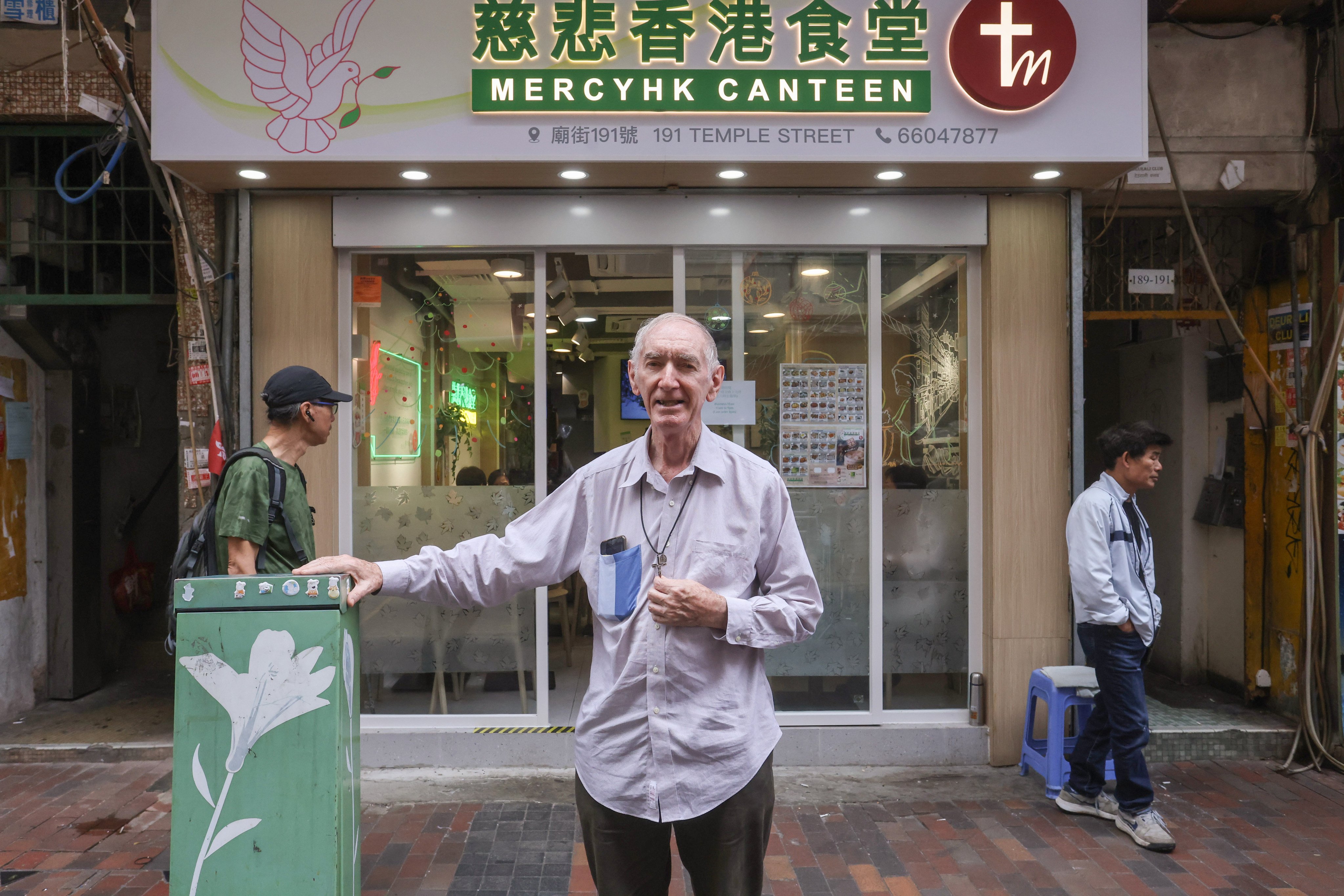 Father John Wotherspoon has dedicated his life to serving Hong Kong’s most vulnerable groups. Photo: Jonathan Wong