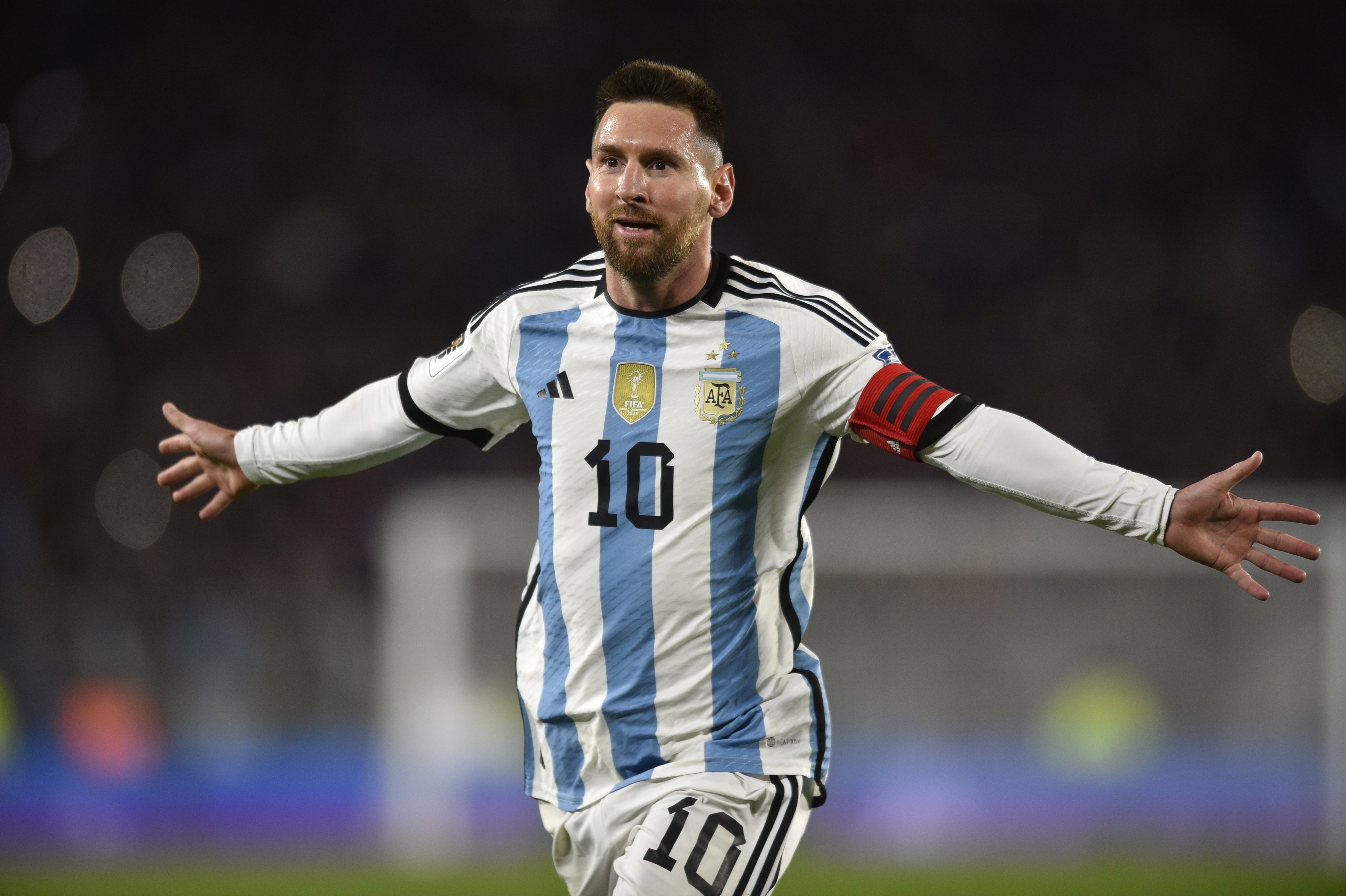 Lionel Messi is poised for a pair of Argentina friendlies in the US. Photo: AP