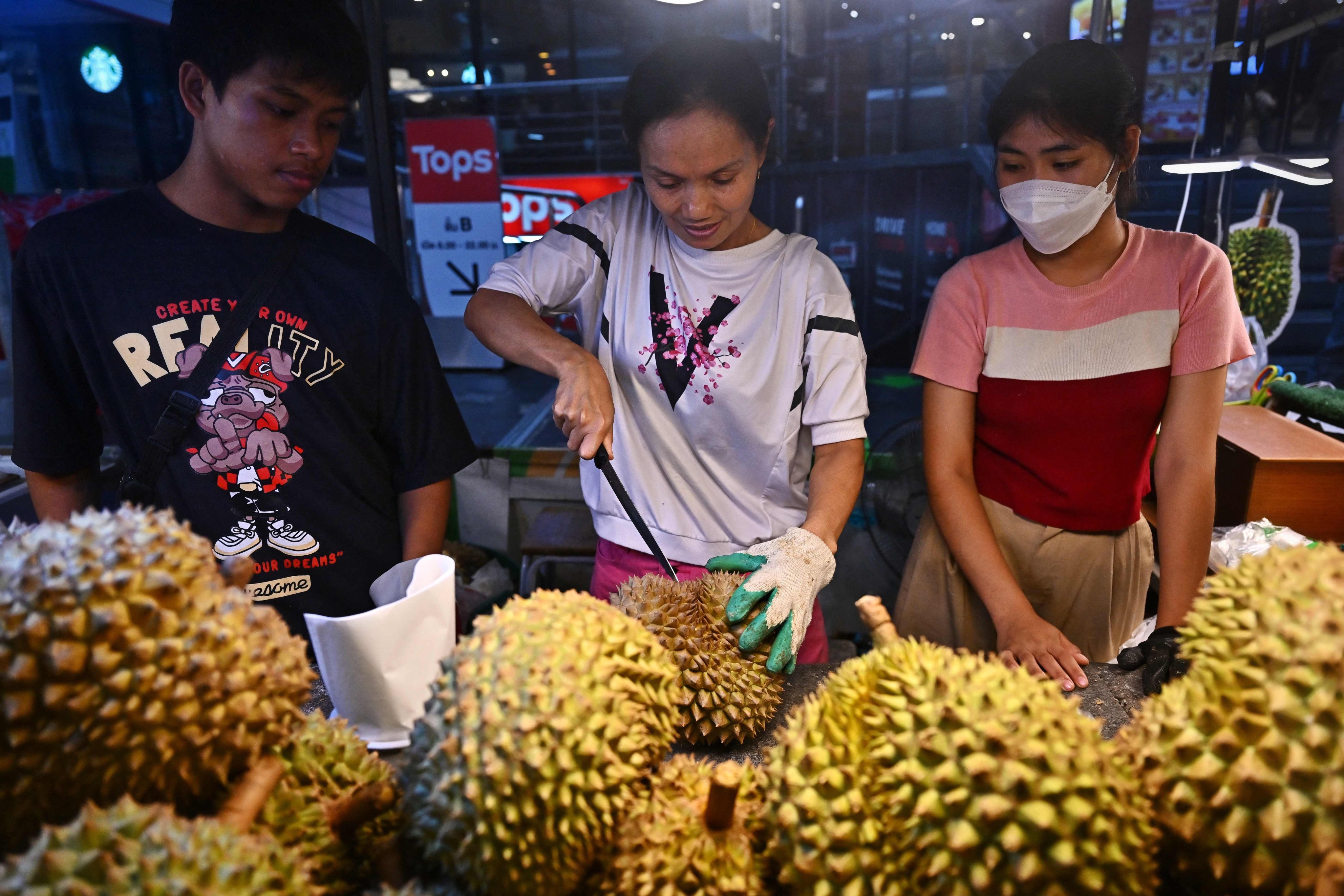 China’s appetite for the spiky, pungent durian fruit is only set to grow as the global market expands. Photo: AFP