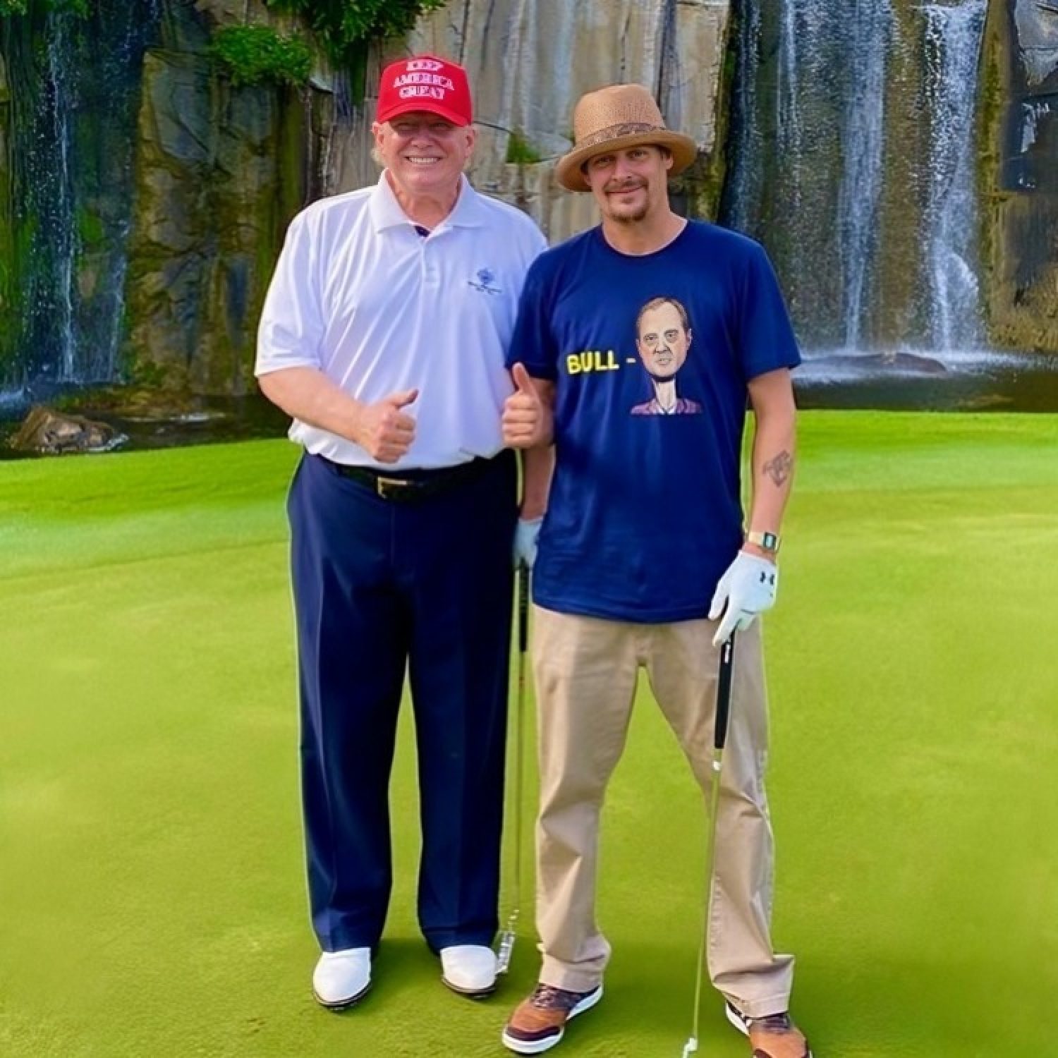 8 celebrities backing Donald Trump in the 2024 US elections, from Kanye West and Dennis Quaid to country musician Kid Rock, who golfed with the former president at his Mar-a-Lago residence