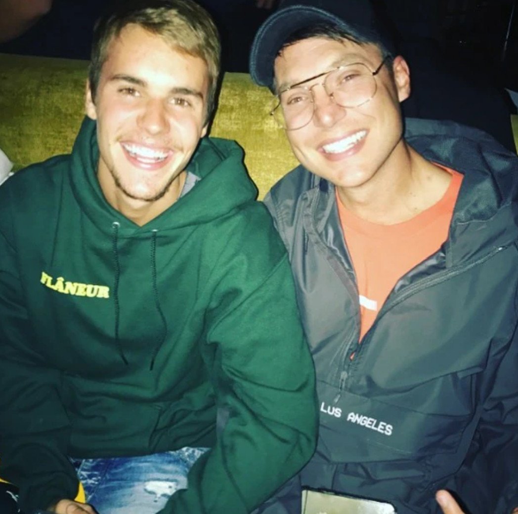 Justin Bieber and pastor Judah Smith. Photo: @justinbieber/Instagram