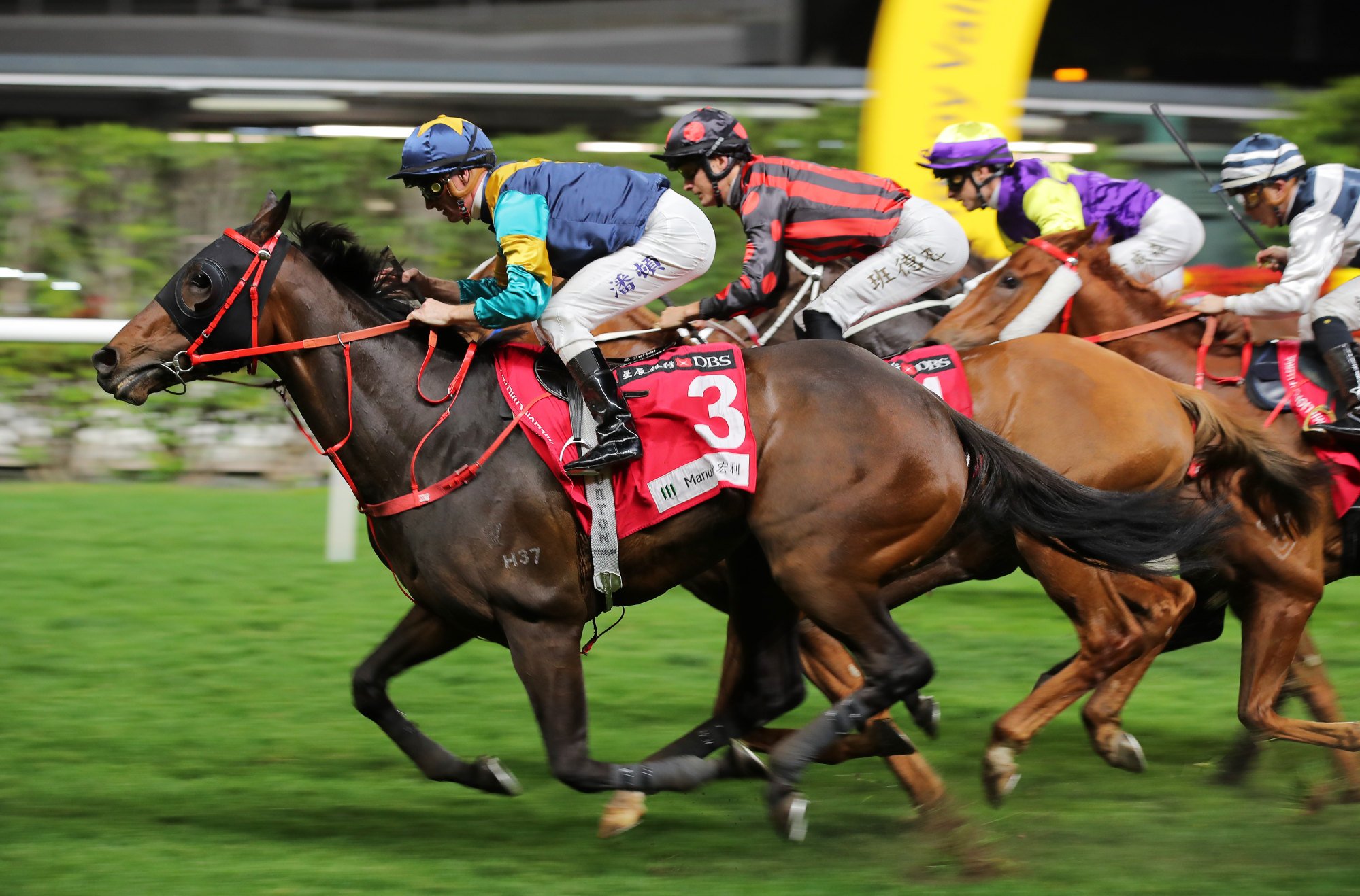 A Americ Te Specso storms home to win at Happy Valley last start.