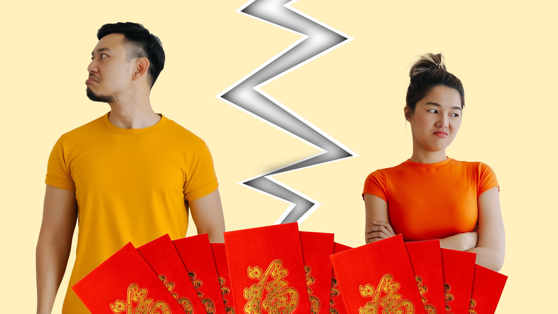 A father in China has sparked anger on mainland social media after he launched a failed legal bid to grab half of his children’s US$36,000 Lunar New Year lucky money during a divorce battle. Photo: SCMP composite/Shutterstock