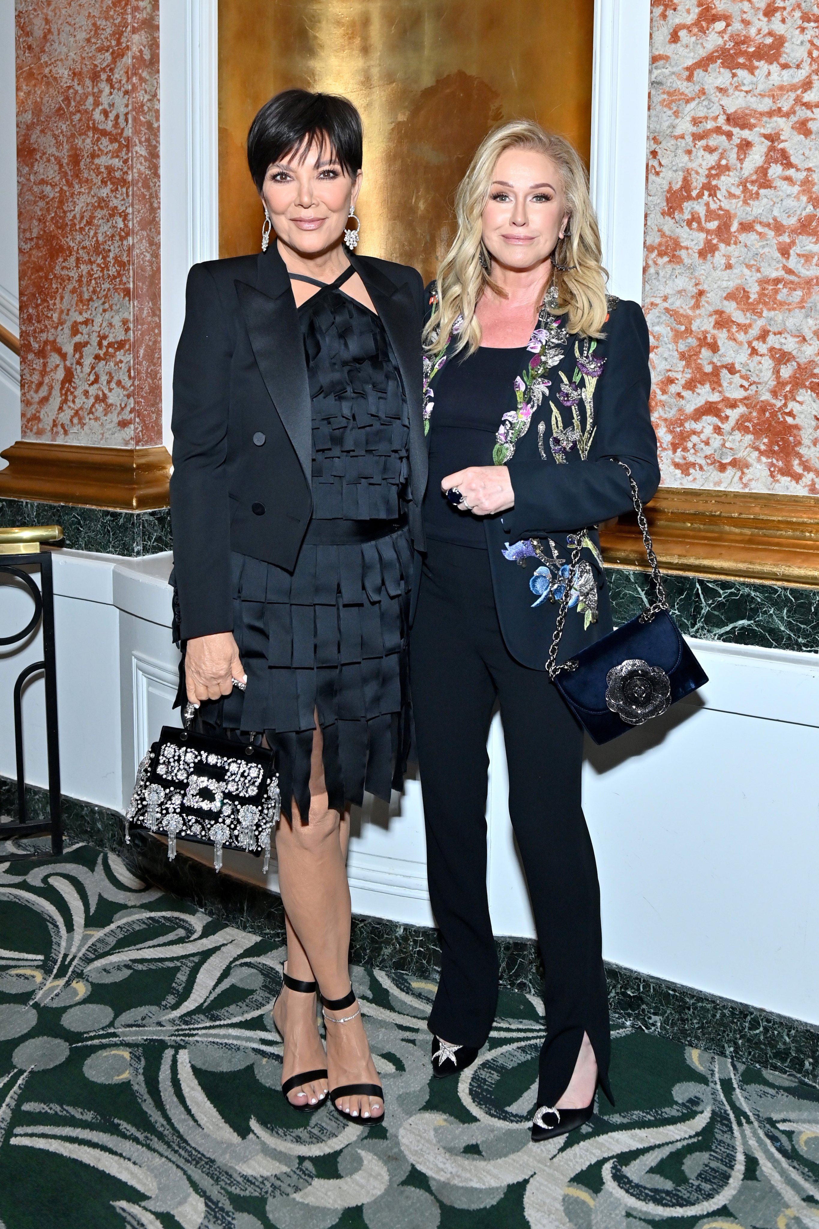 Kris Jenner and Kathy Hilton have been friends for decades, just like their daughters. Photo Getty Images