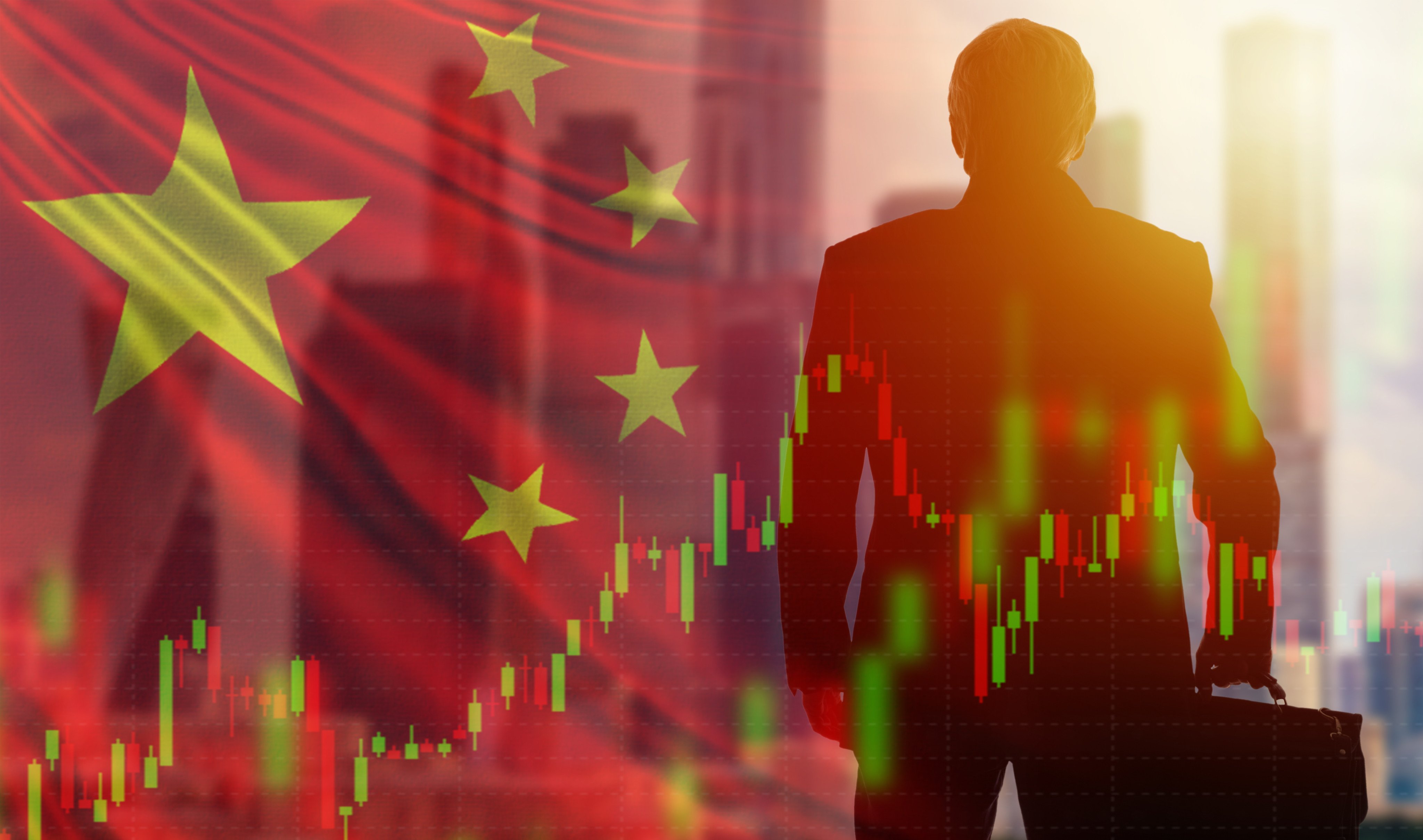 China’s onshore stock market had its best run in 15 months in February on the back of some government support. Photo: Shutterstock 
