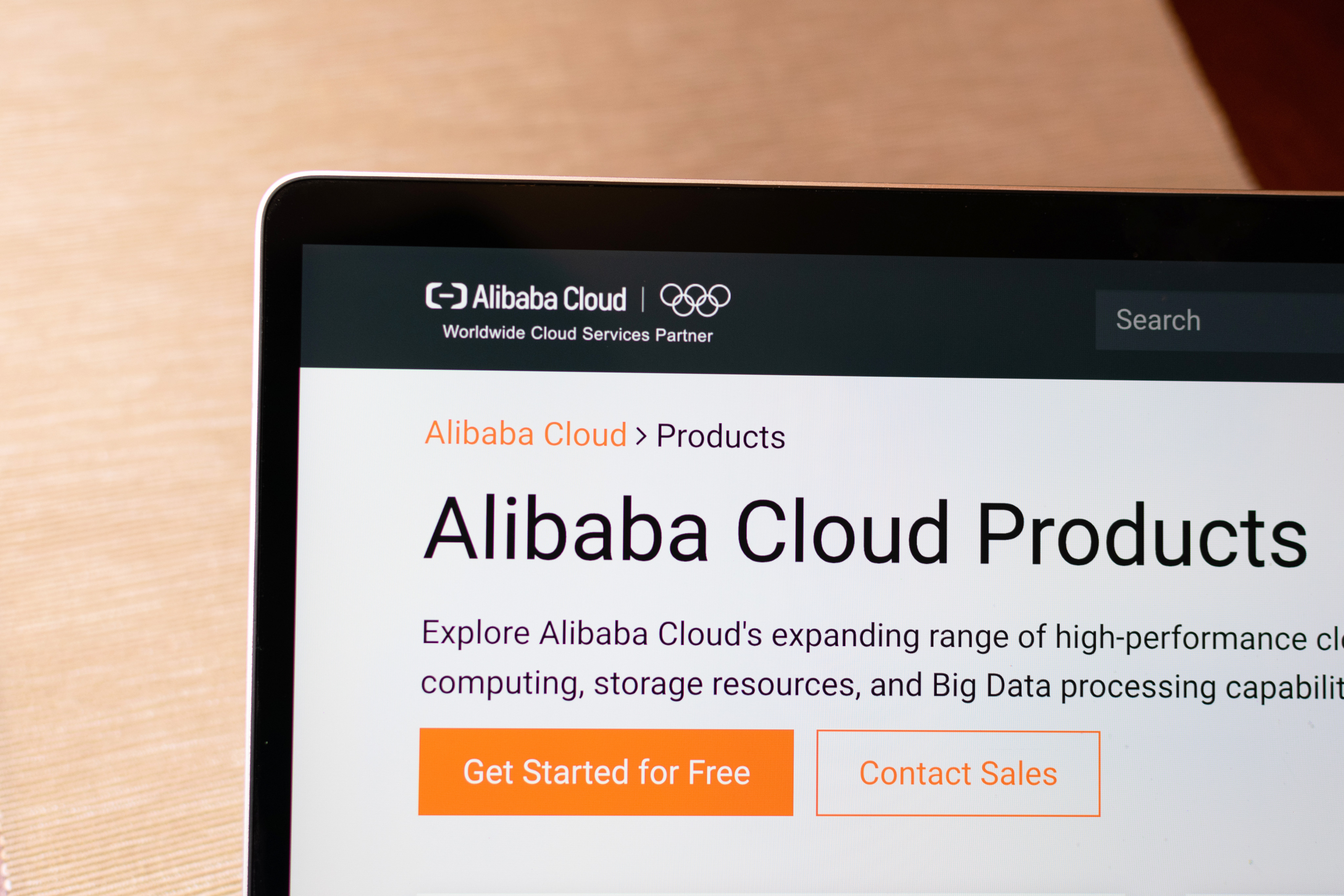 Alibaba Cloud, the digital technology unit of Alibaba Group Holding, has been a major sponsor of the Olympic Games since 2017. Photo: Shutterstock