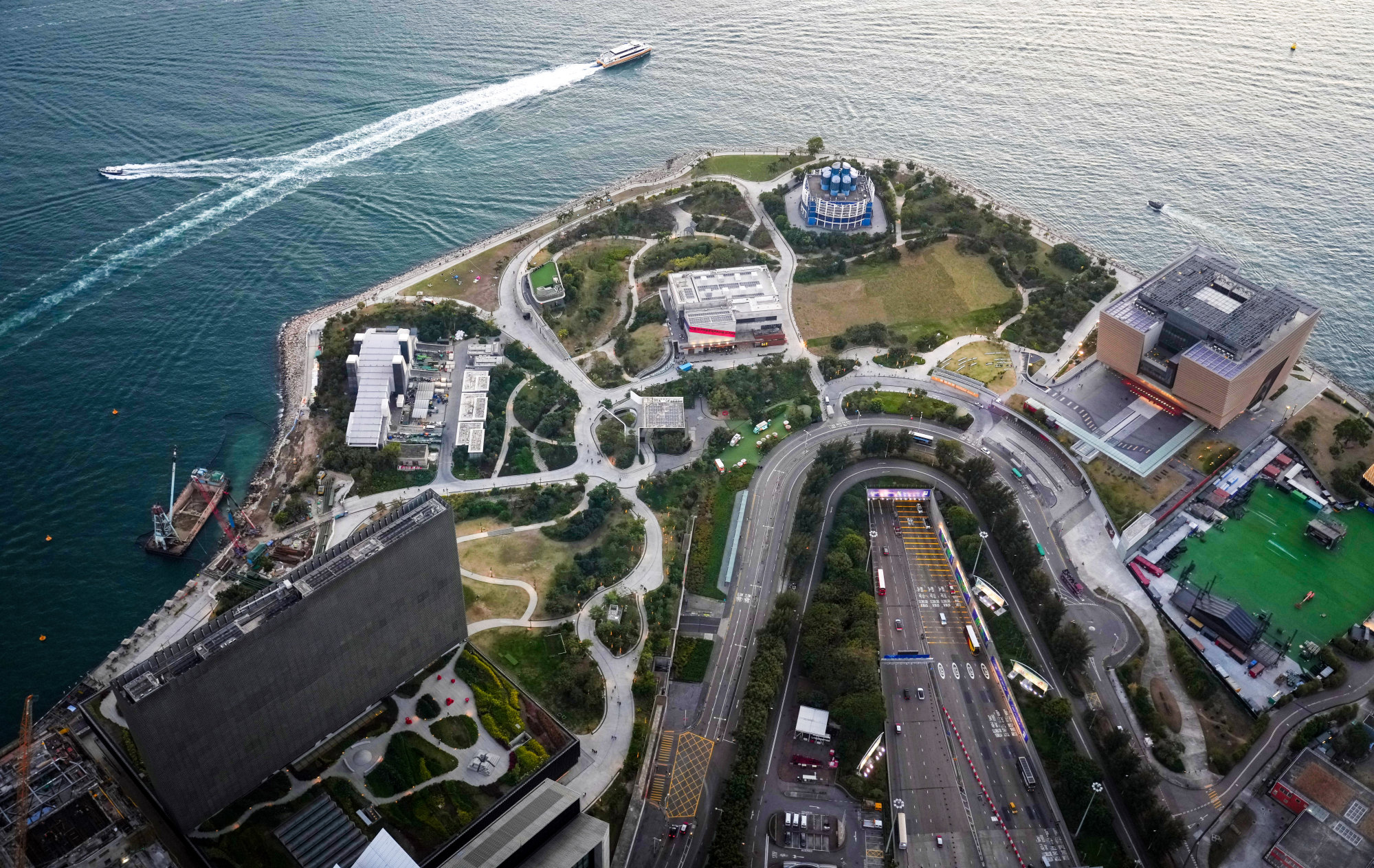 The West Kowloon Cultural District. A funding plan proposes selling part of the hub’s 40 hectares. Photo: Sam Tsang
