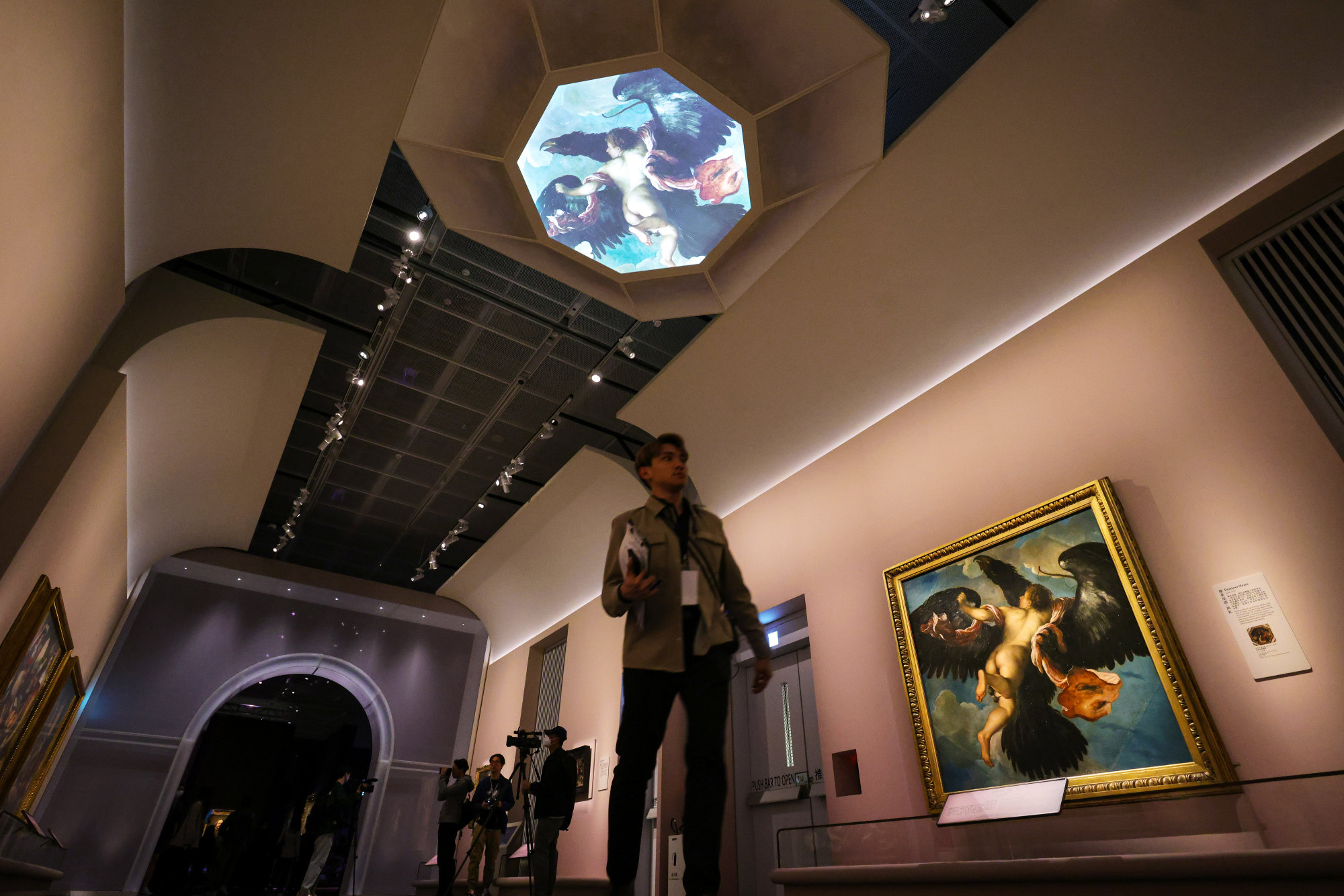 An exhibition titled “Botticelli to Van Gogh: Masterpieces from the National Gallery, London” at the Hong Kong Palace Museum. Photo: May Tse