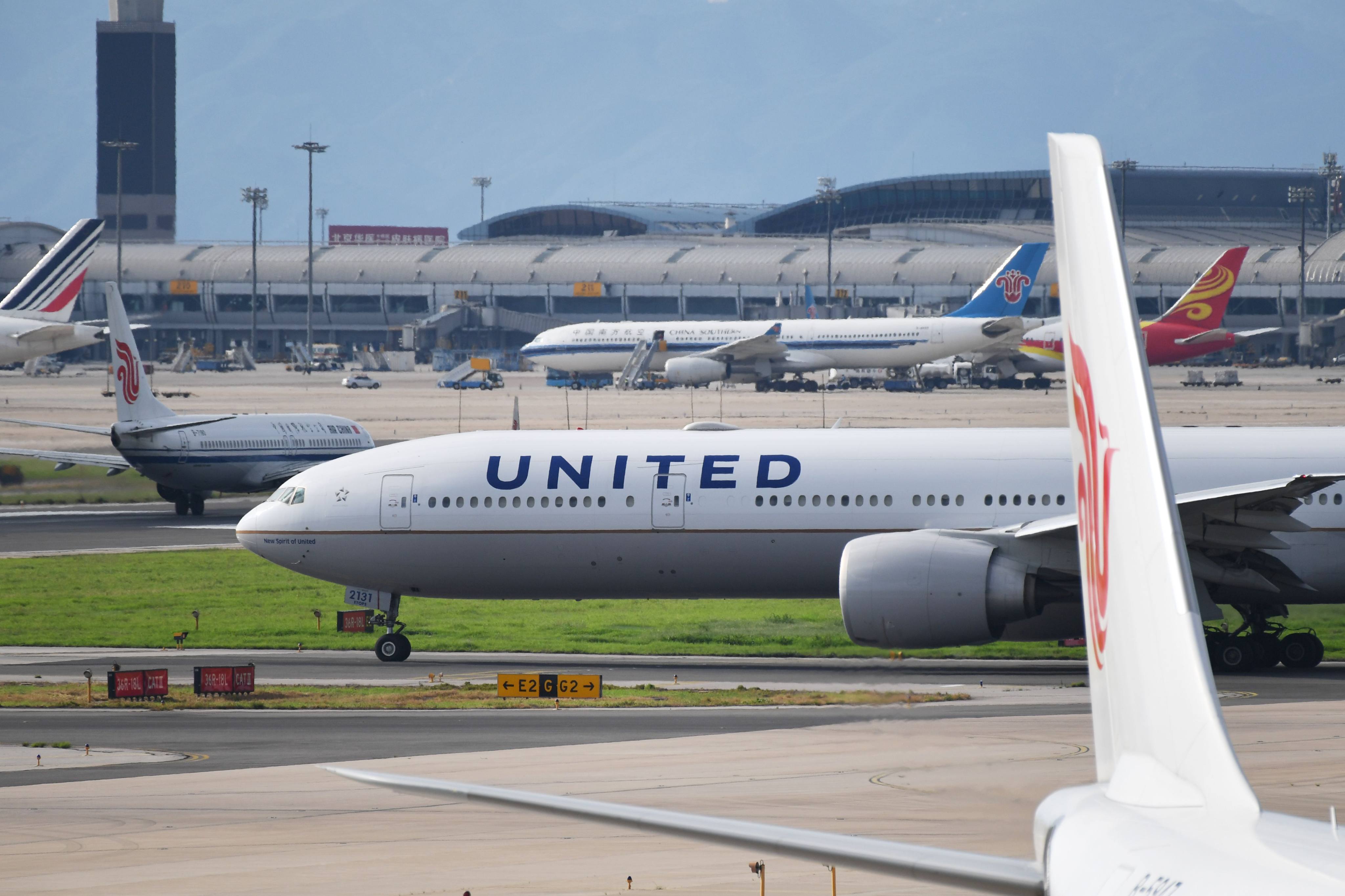 Aviation authorities in China and United States will ramp up the total number or weekly flights between the countries starting in April, but flight volume remains a fraction of pre-pandemic schedules. Photo: AFP 