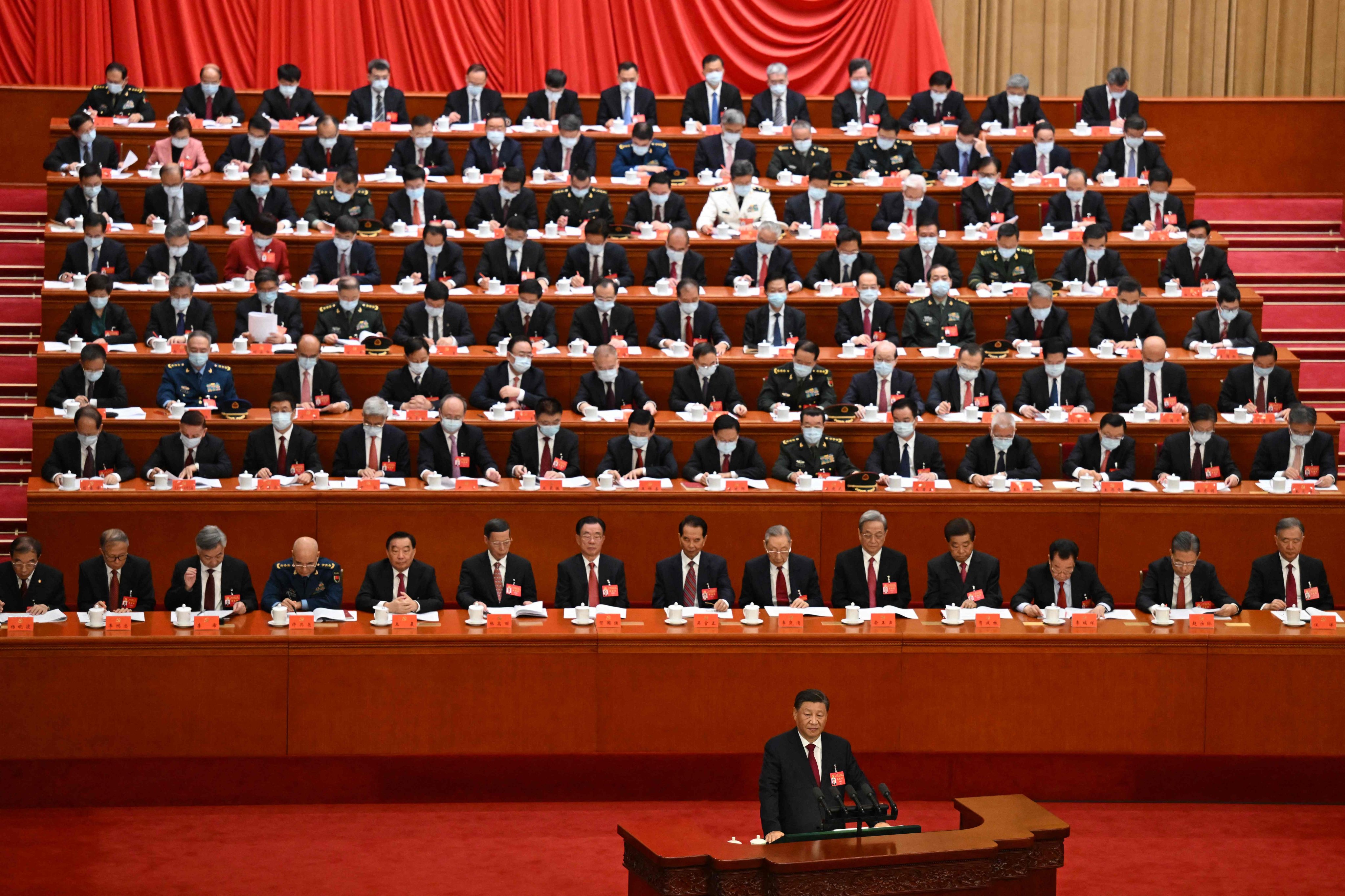 China’s biggest annual legislative event was shortened considerably during the pandemic. This year’s “two sessions” appear to be sticking to a compressed schedule. Photo: AFP