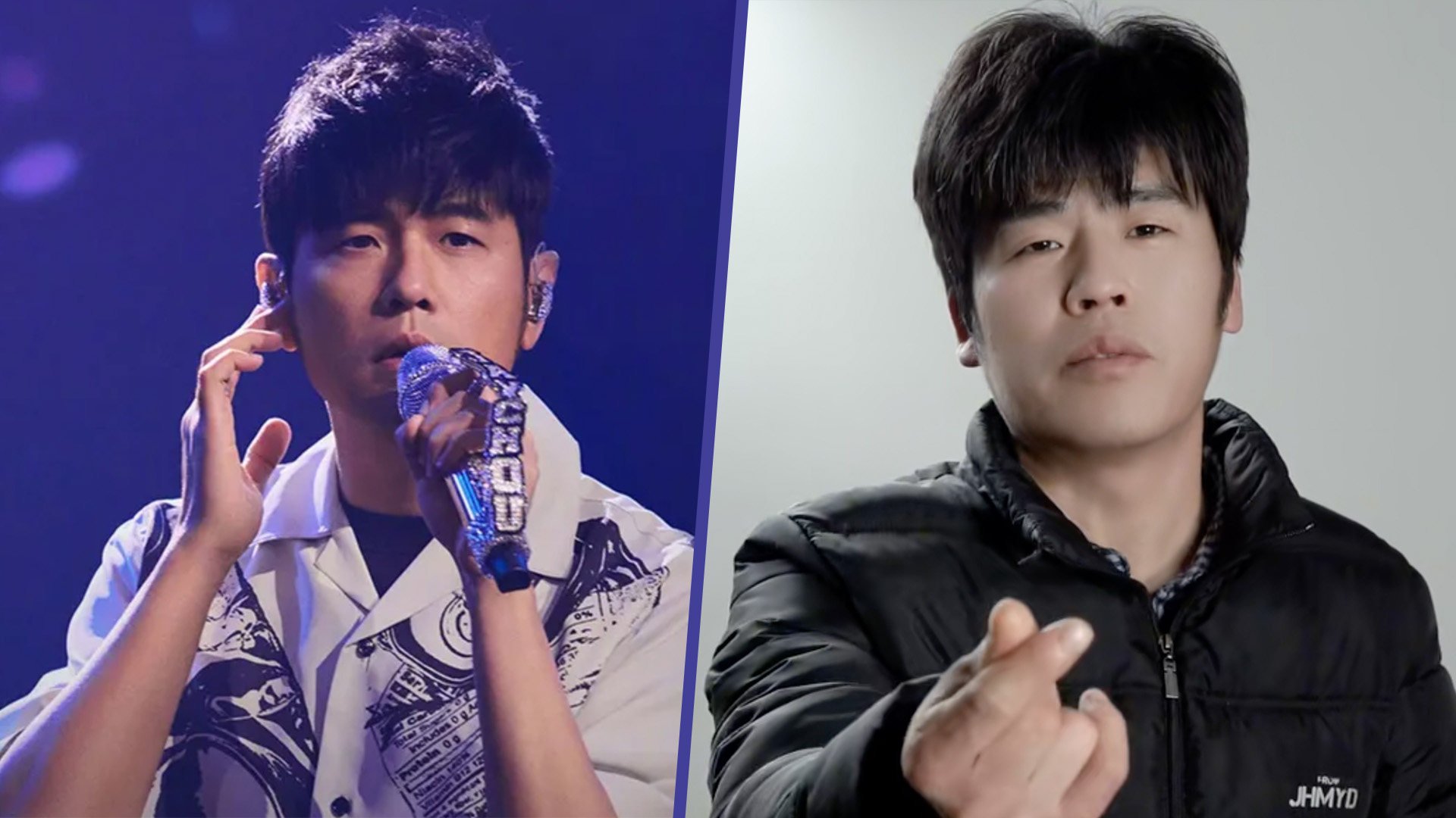 A street vendor in China who bears an uncanny resemblance to Taiwanese pop singer, Jay Chou, has become an online sensation, with 3 million followers. Photo: SCMP composite/Douyin