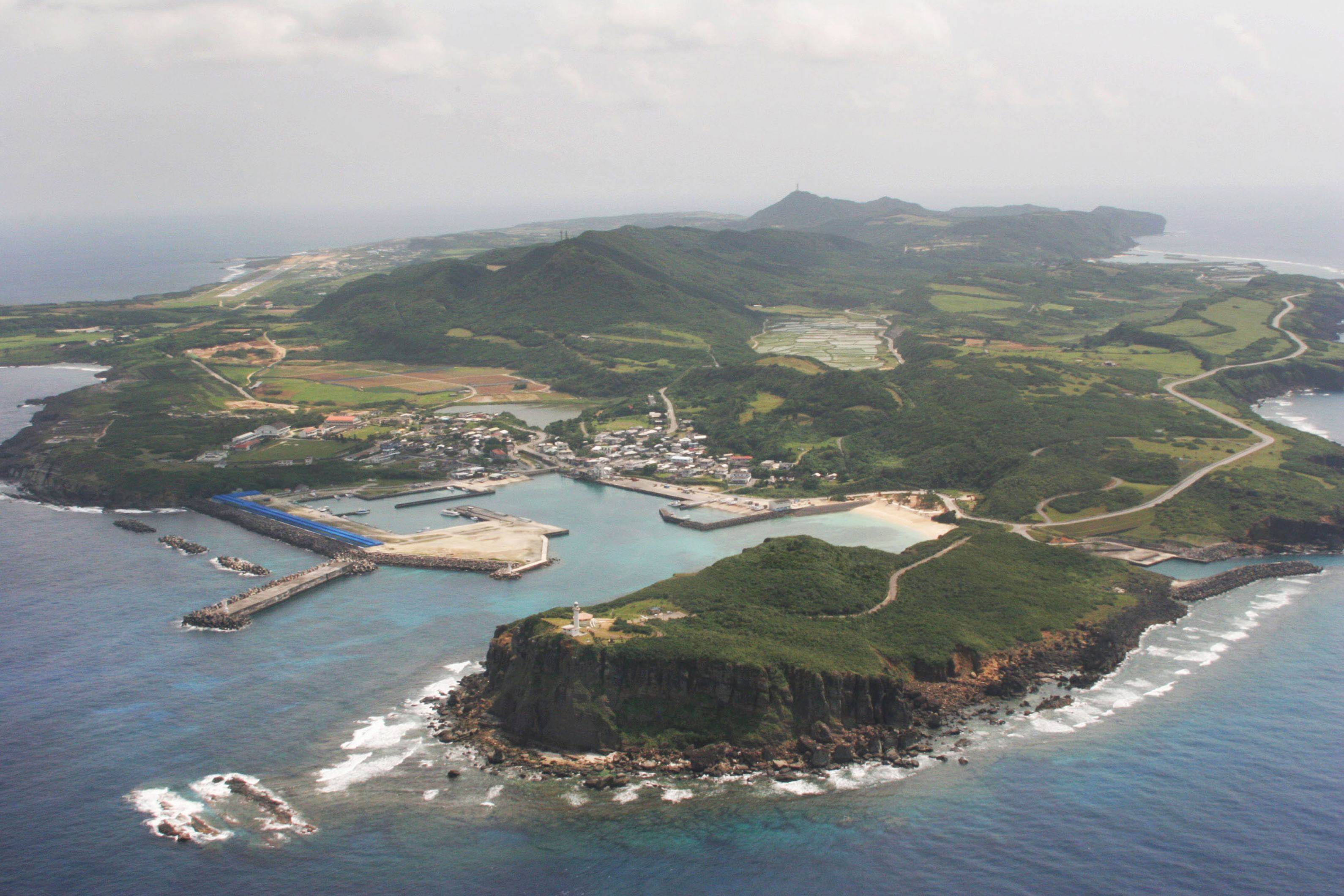 Yonaguni island in Japan’s Okinawa prefecture is only 111km from Taiwan. File photo: Reuters/Kyodo