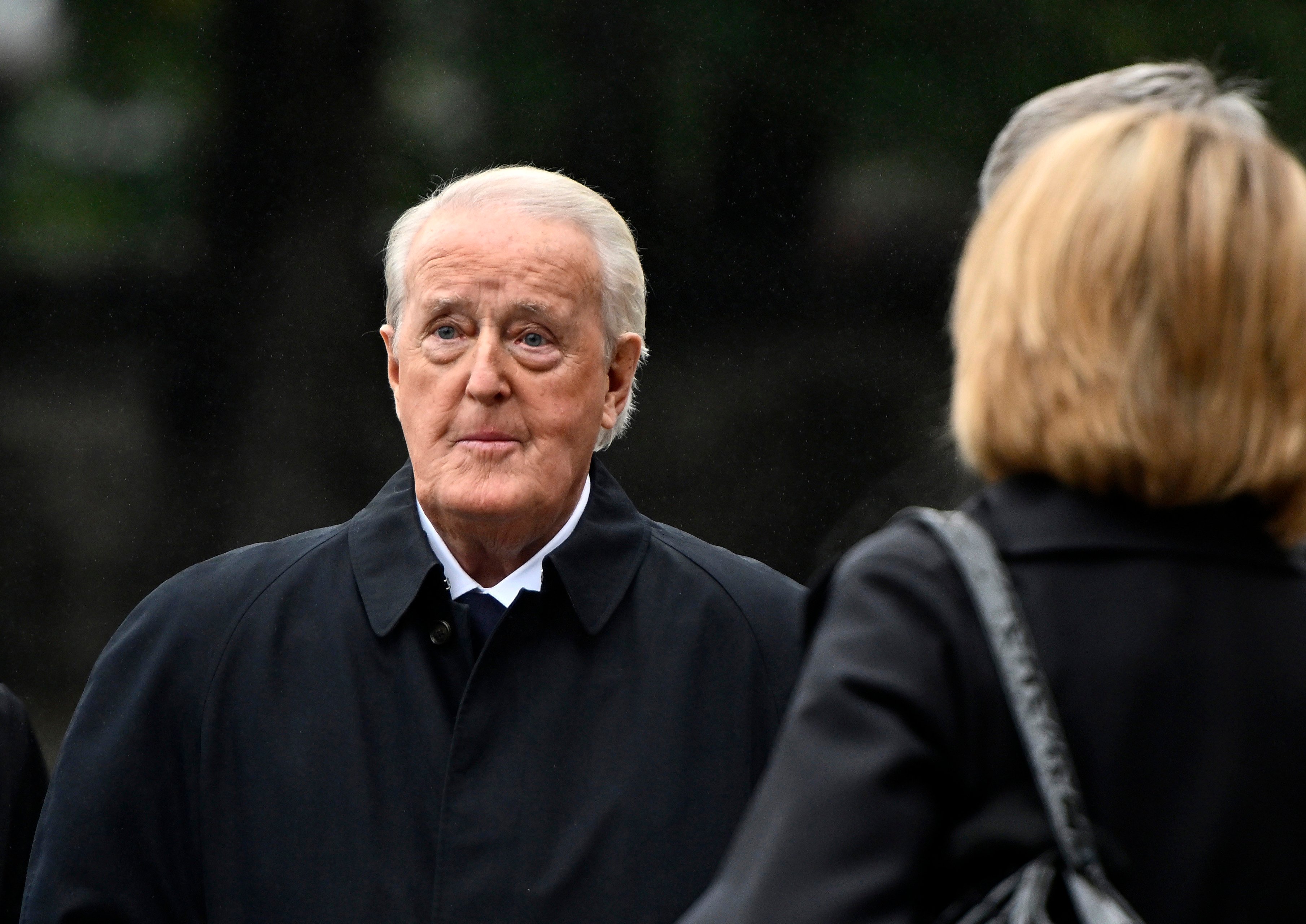 Former Canadian prime minister Brian Mulroney in 2022. File photo: AP