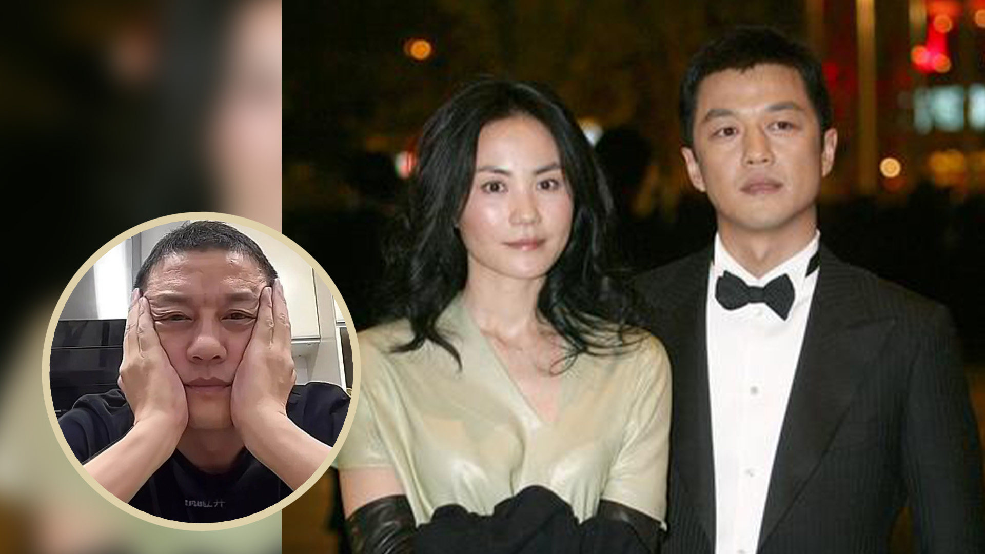 The former husband of the  “Queen of Cantopop”, Faye Wong, has spoken of his frugal lifestyle and huge mountain of unpaid debt he faces in an emotional live-streaming broadcast.  Photo: SCMP composite/Douyin/Weibo
