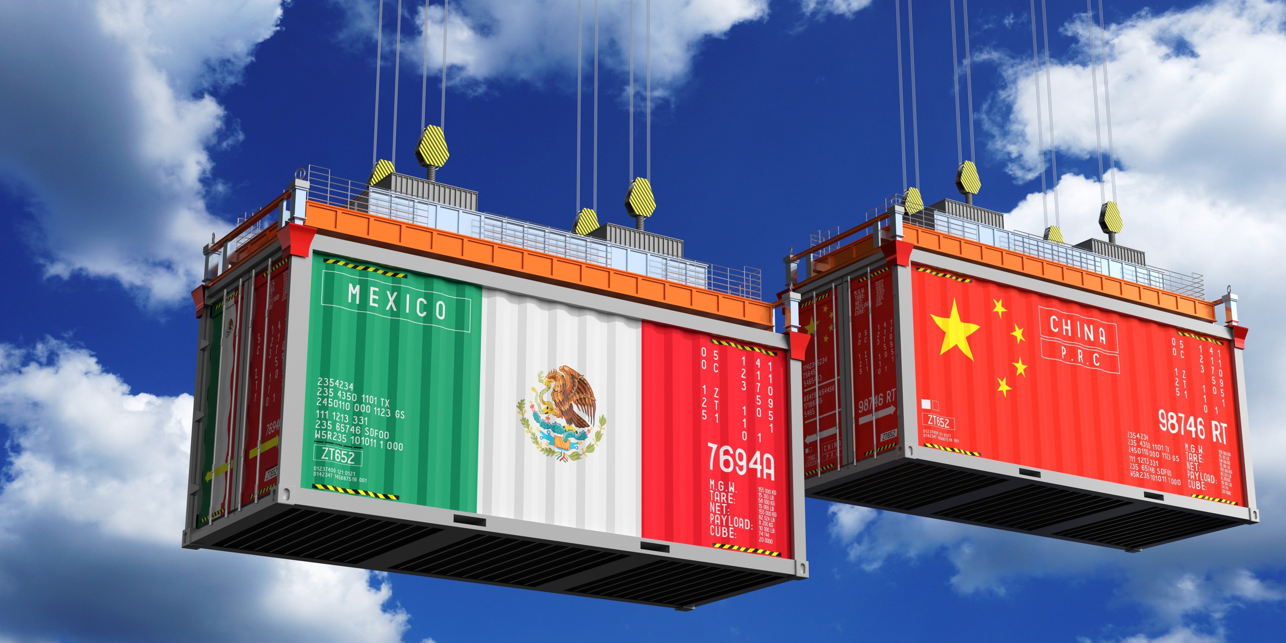 Mexico overtook China as America’s No 1 importer in February. Illustration: Shutterstock