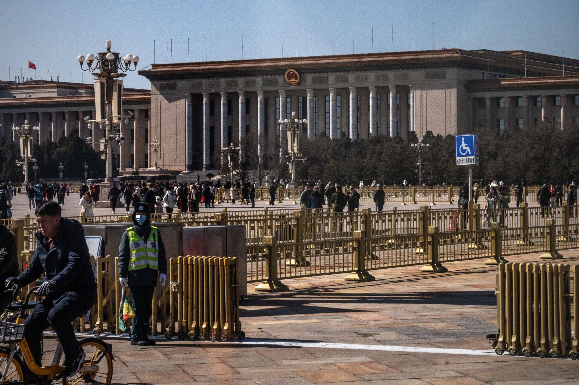 The “two sessions” meetings start next week in Beijing. Photo: Bloomberg