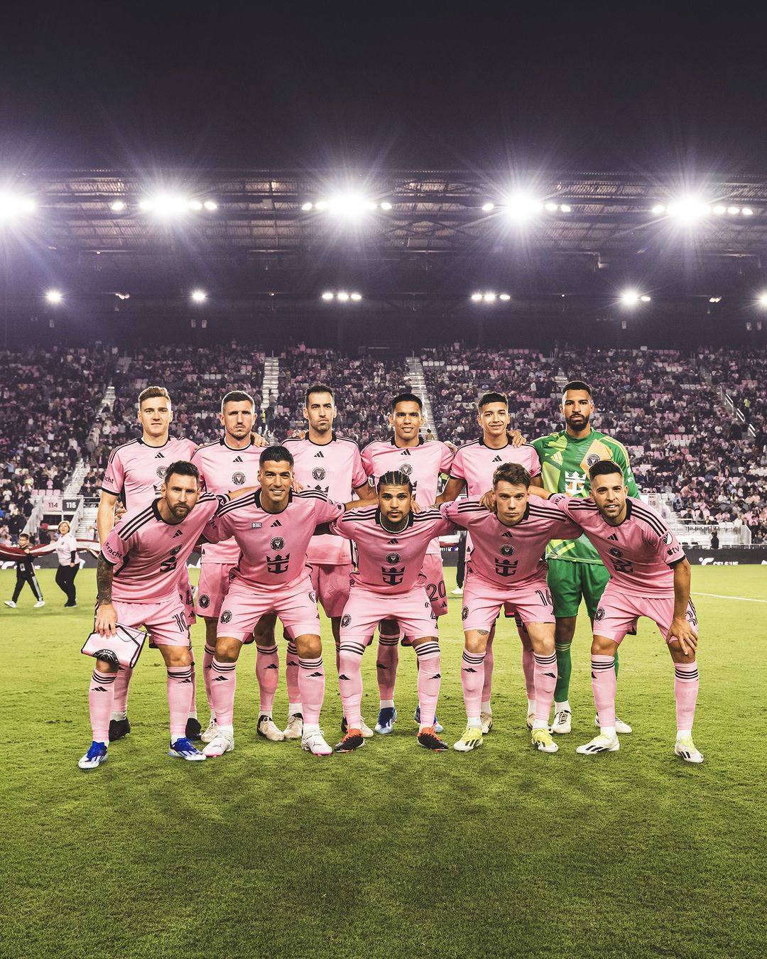 US football team Inter Miami CF (pictured) features a number of stars on the pitch, including Lionel Messi, as well as a celebrity owner in David Beckham. Photo: @intermiamicf/Instagram