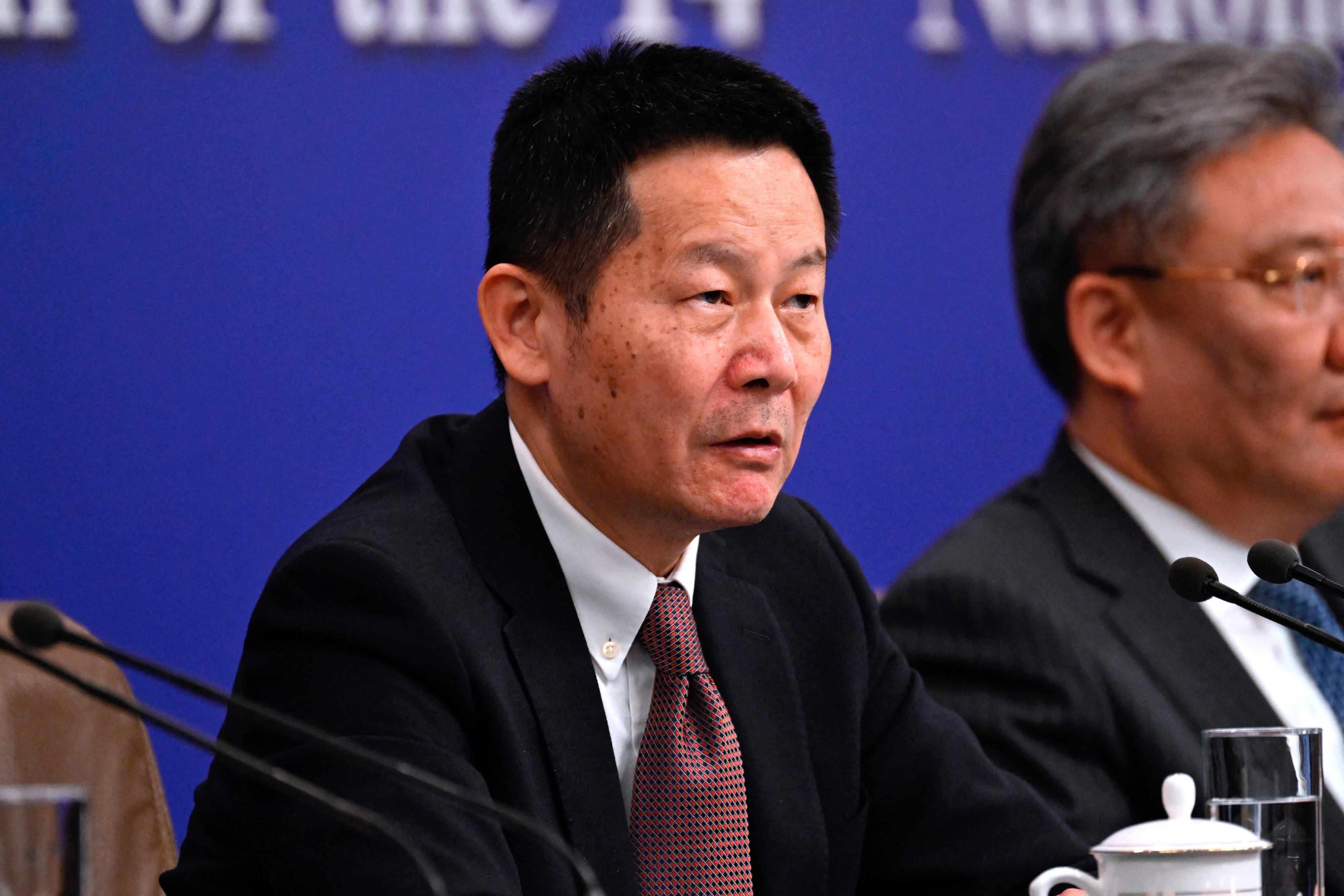 Wu Qing, chairman of the China Securities Regulatory Commission, was appointed to stem a downturn in the country’s capital markets. Photo: AFP