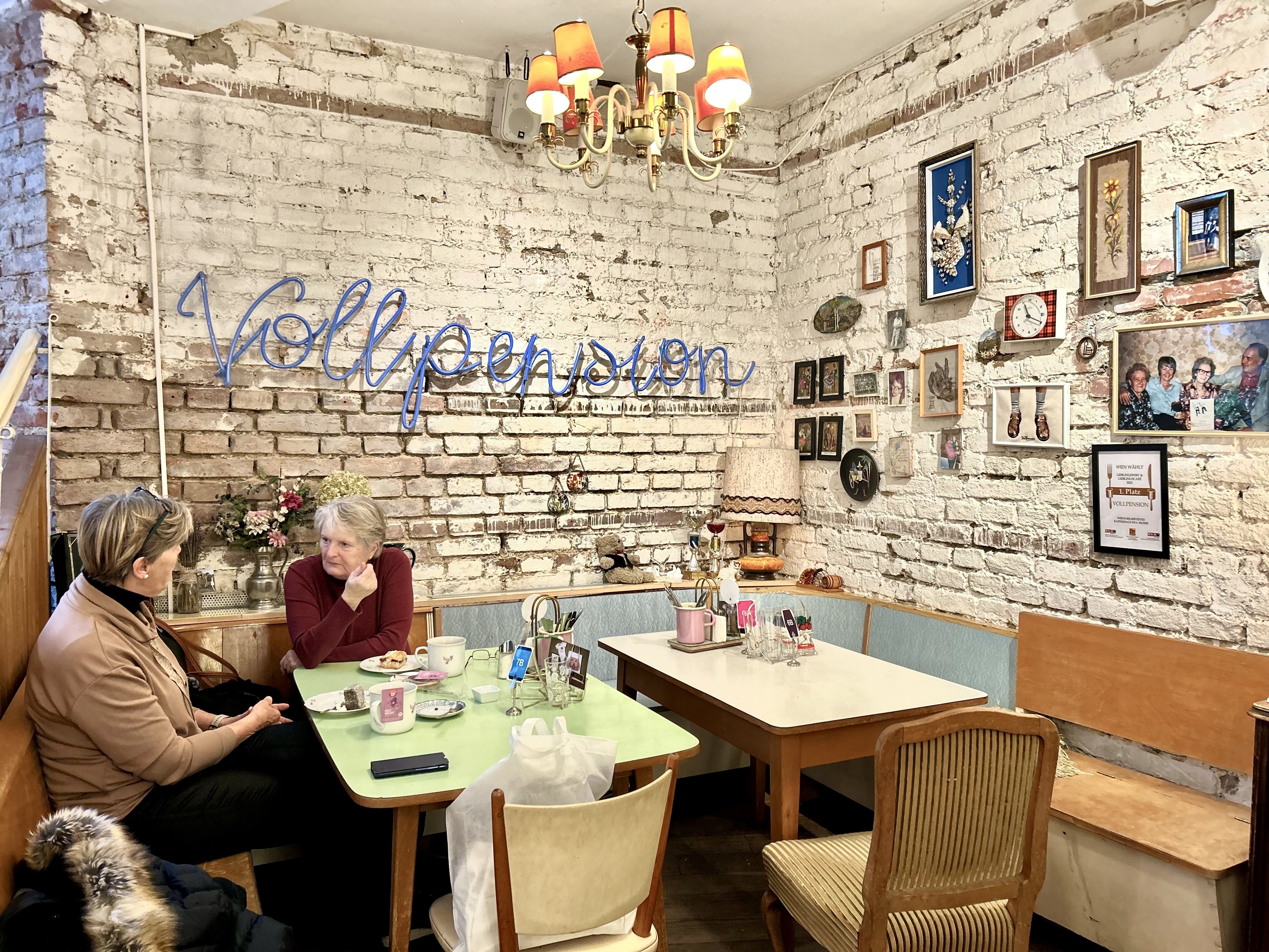 The Vollpension Cafe in Vienna’s ninth district offers a unique blend of culinary expertise and social purpose. Photo: Handout