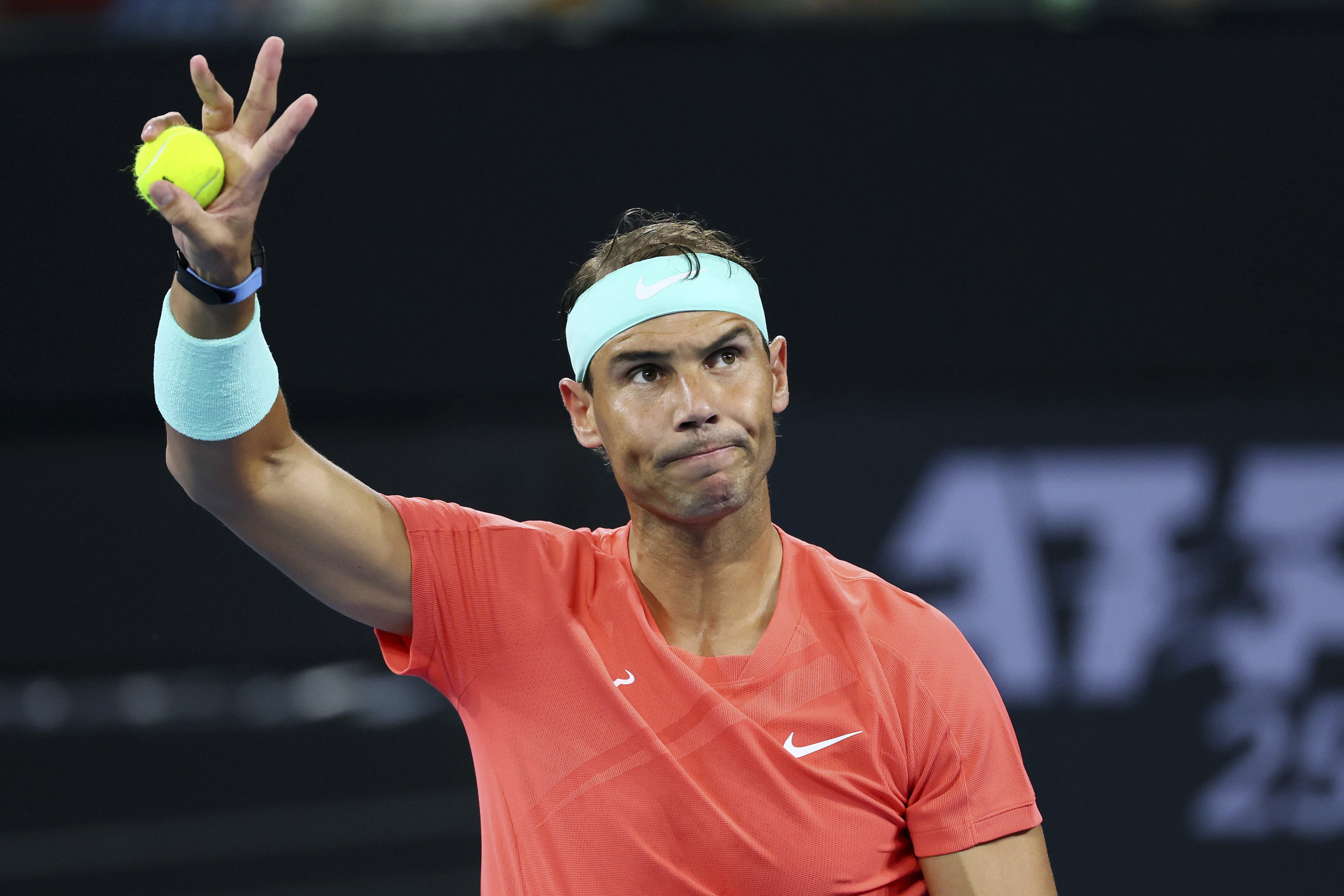 Rafael Nadal has pulled out of the BNP Paribas Open, a day before his first official match in two months. Photo: AP