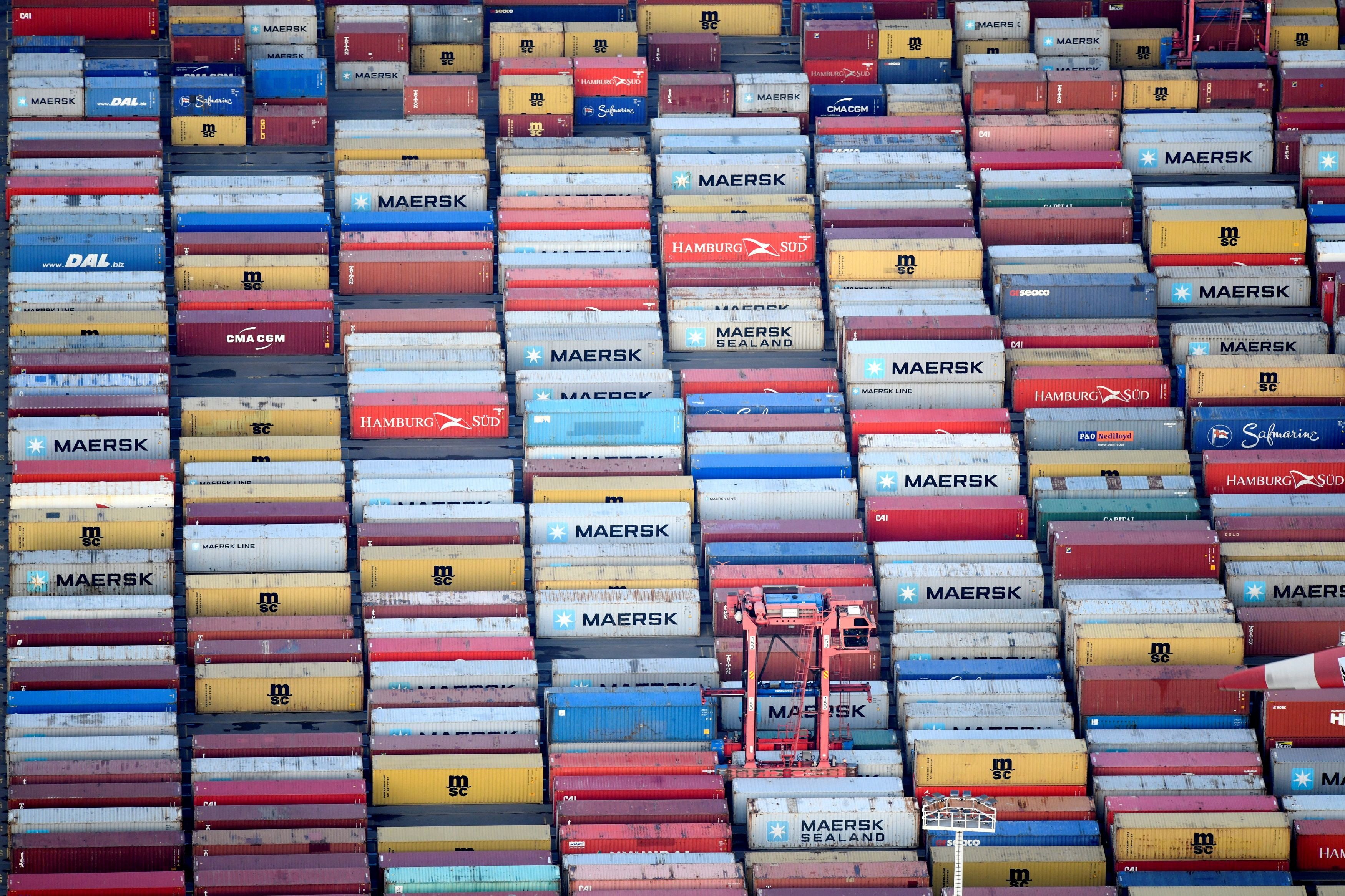 China’s exports rose by 7.1 per cent in combined figures for January and February compared to a year earlier, while imports rose by 3.5 per cent, data released on Thursday showed. Photo: Reuters