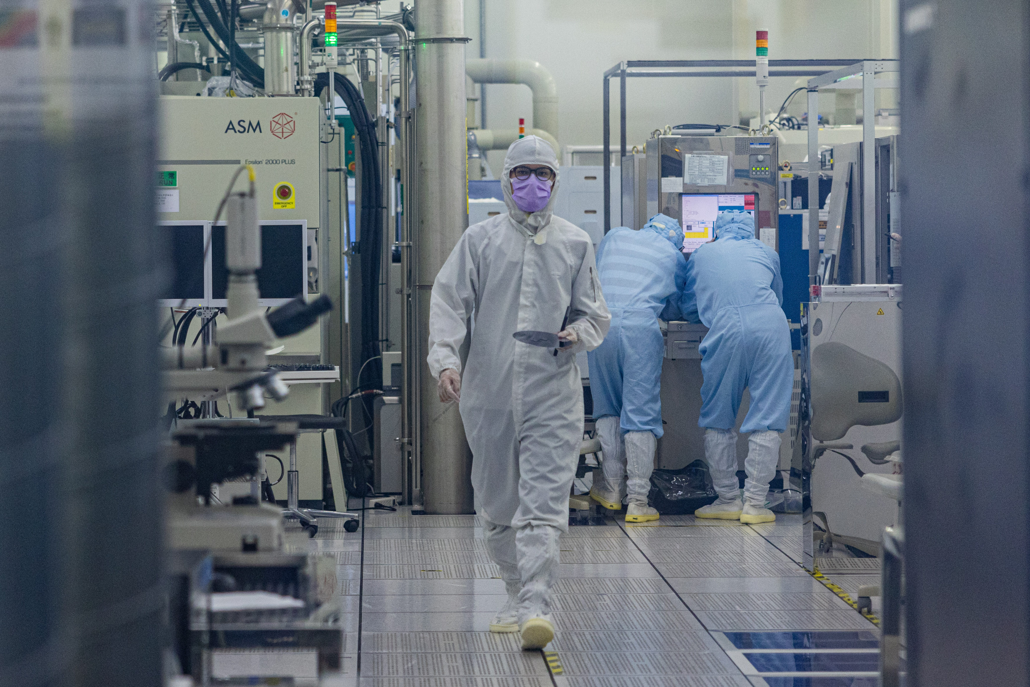 Taiwan already produces around 60 per cent of the world’s semiconductors, including the most advanced. Photo: Getty Images