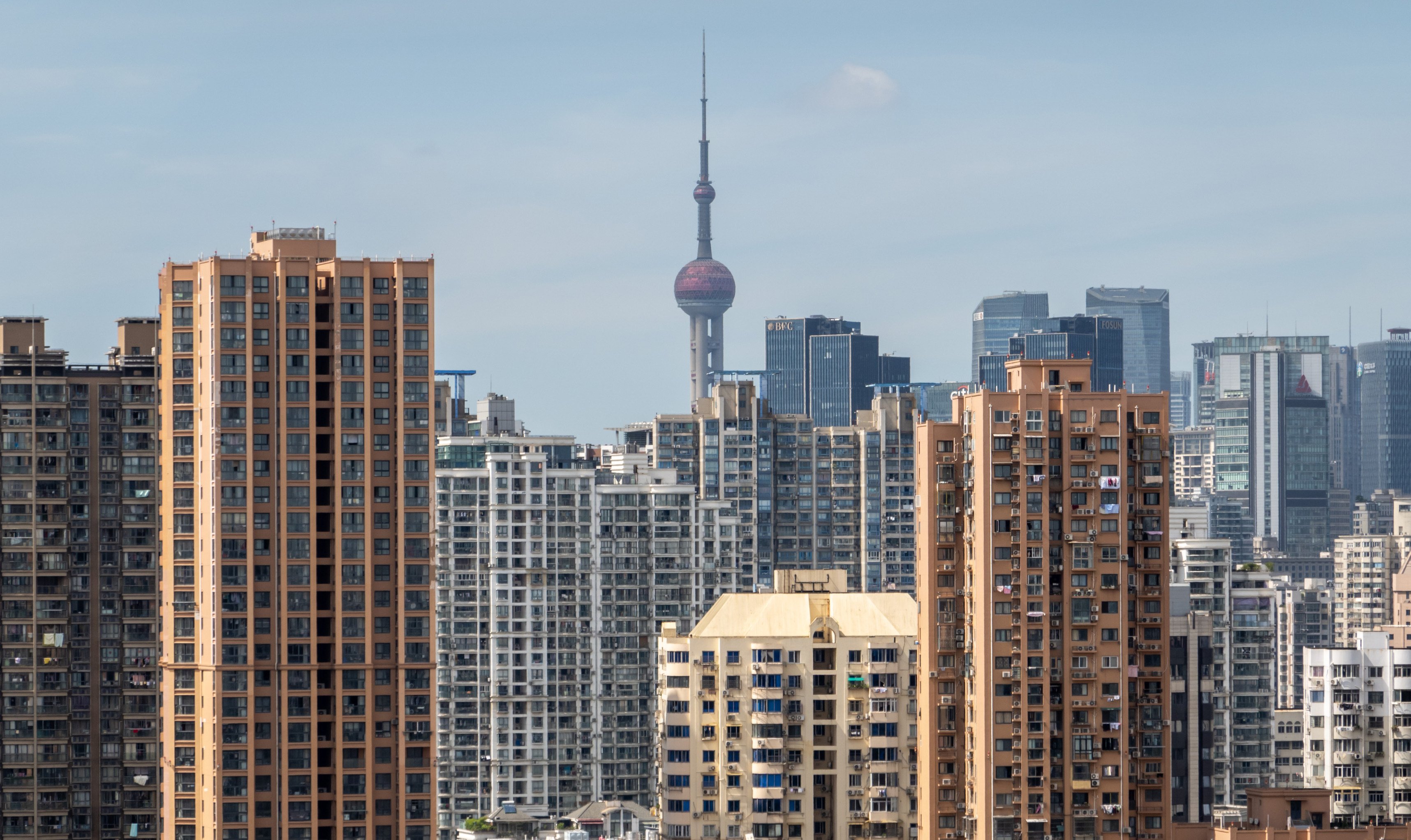 Residential buildings in Shanghai. Photo: Getty Images