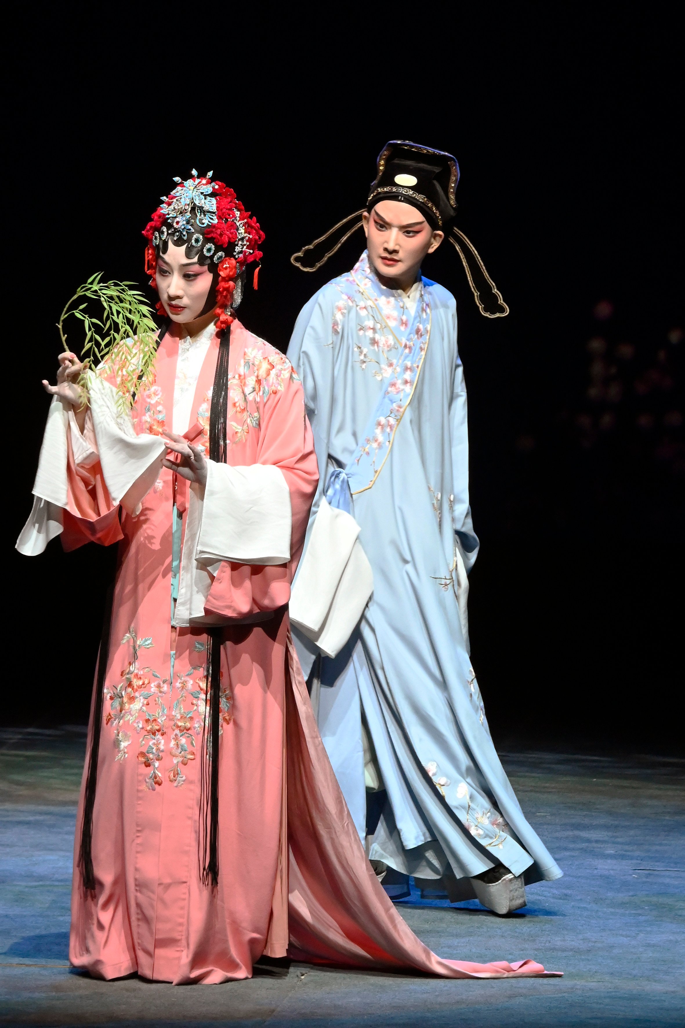 A scene from part two of Shanghai Kunqu Opera Troupe’s The Peony Pavilion (Complete Version) at the 2024 Hong Kong Arts Festival. Photo: Annie Chow Ka-yee