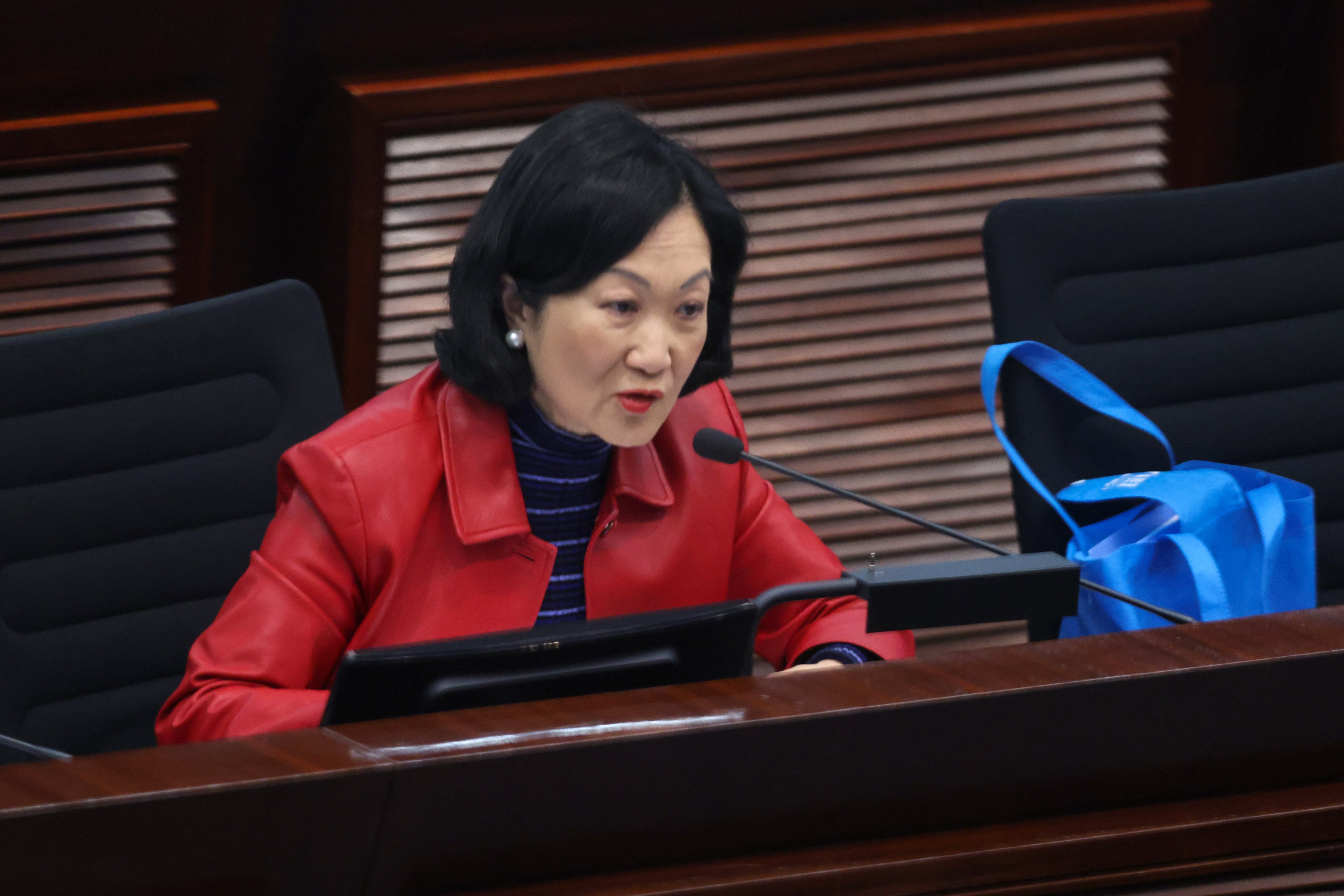 Regina Ip questioned whether local officials were blindly copying from certain foreign laws. Photo: Dickson Lee